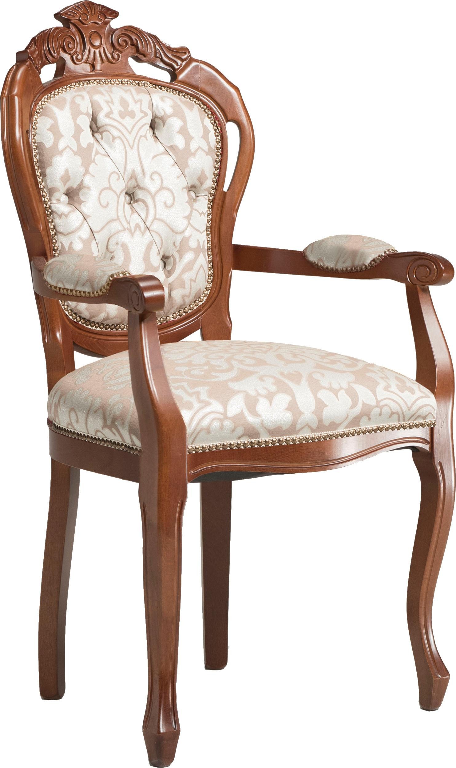 Home affaire Polsterstuhl "VENEZIANA 921/B" () mit Armlehnen, 1 Stück günstig online kaufen