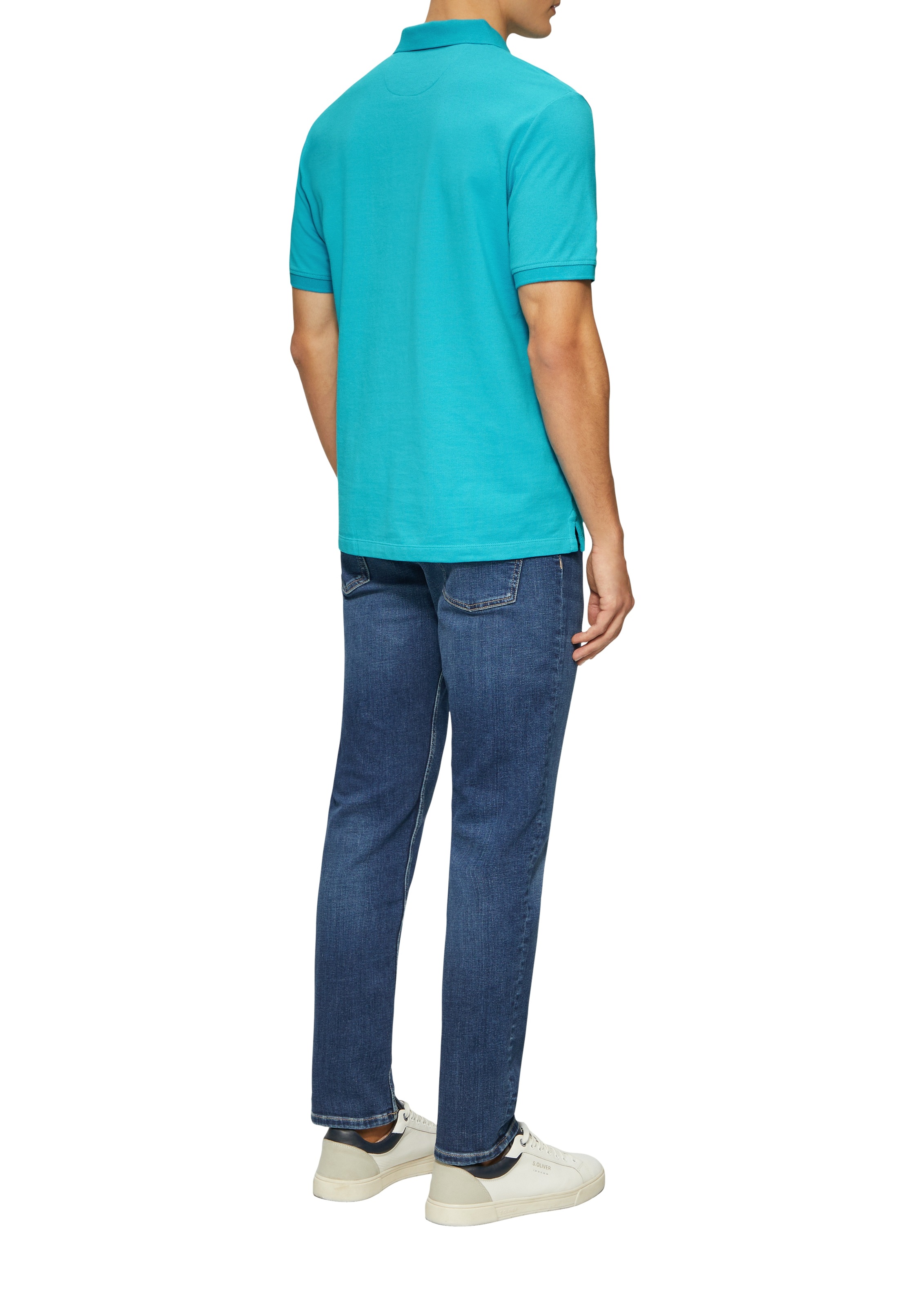 s.Oliver Poloshirt, mit Logostickerei