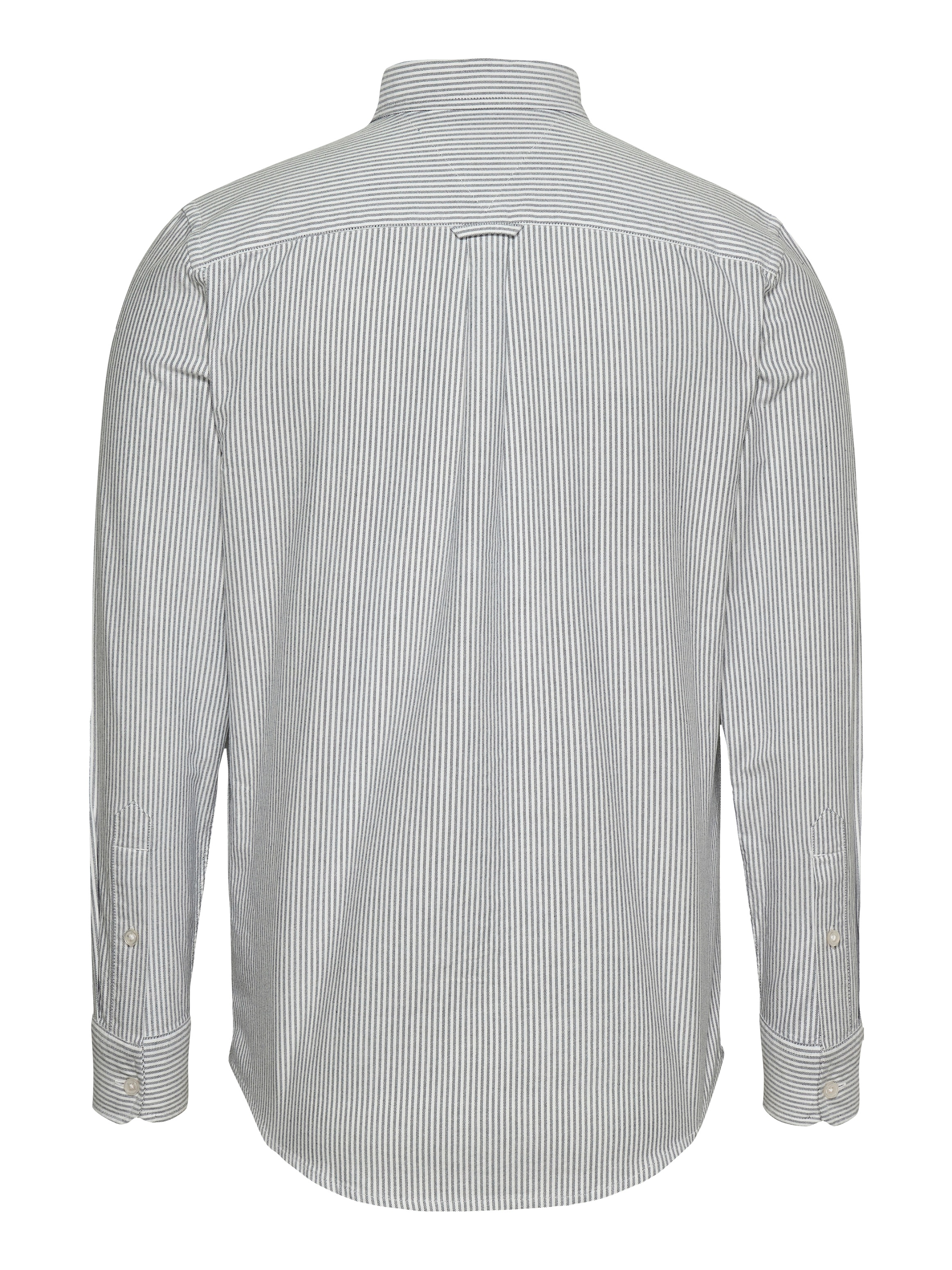 Tommy Jeans Langarmhemd »TJM SLIM STRIPE OXFORD SHIRT EXT«, Mit Button-Down-Kragen