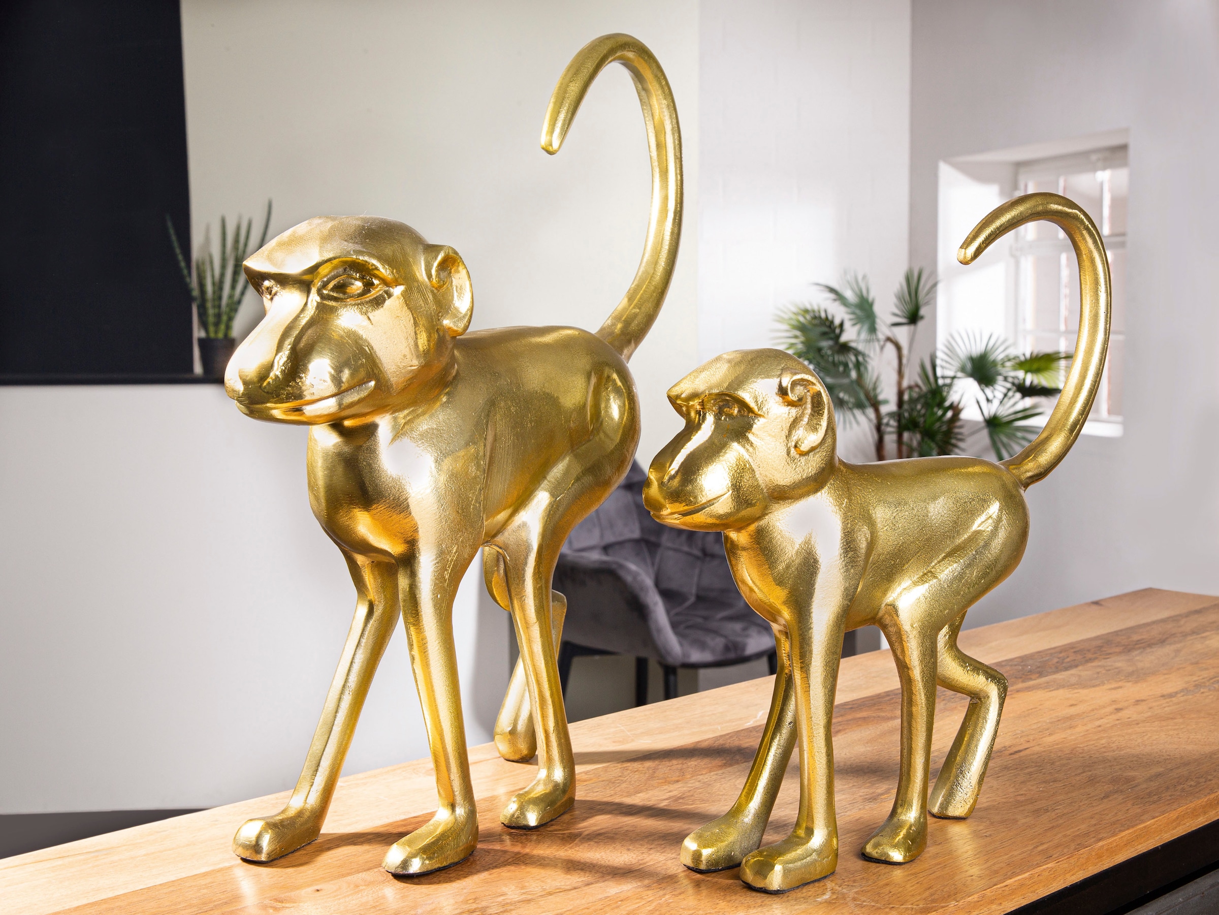 bestellen »Skulptur GILDE Monkey« Tierfigur | BAUR