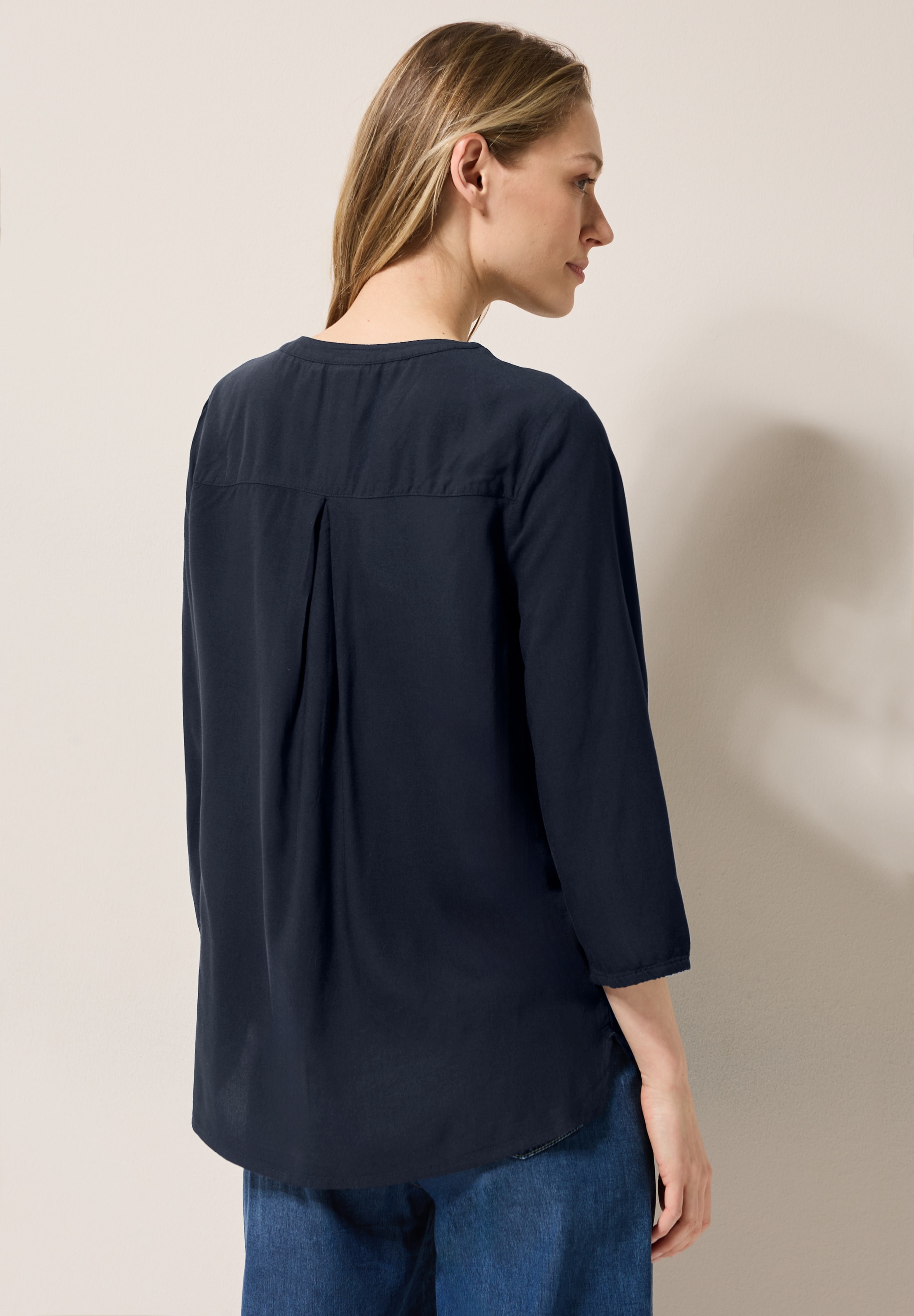 Cecil Klassische Bluse, mit 3/4 Ärmeln