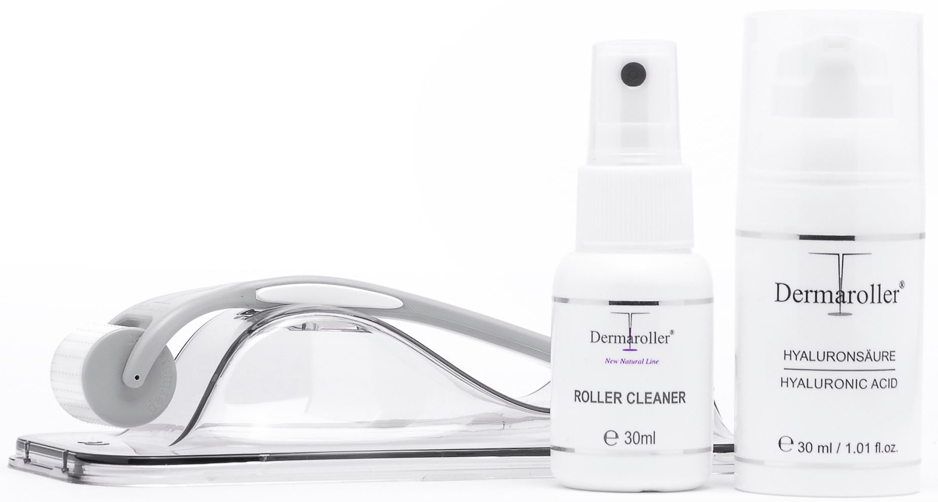 Dermaroller »HC902 inkl. Cleaner & Hyaluron im Spender«