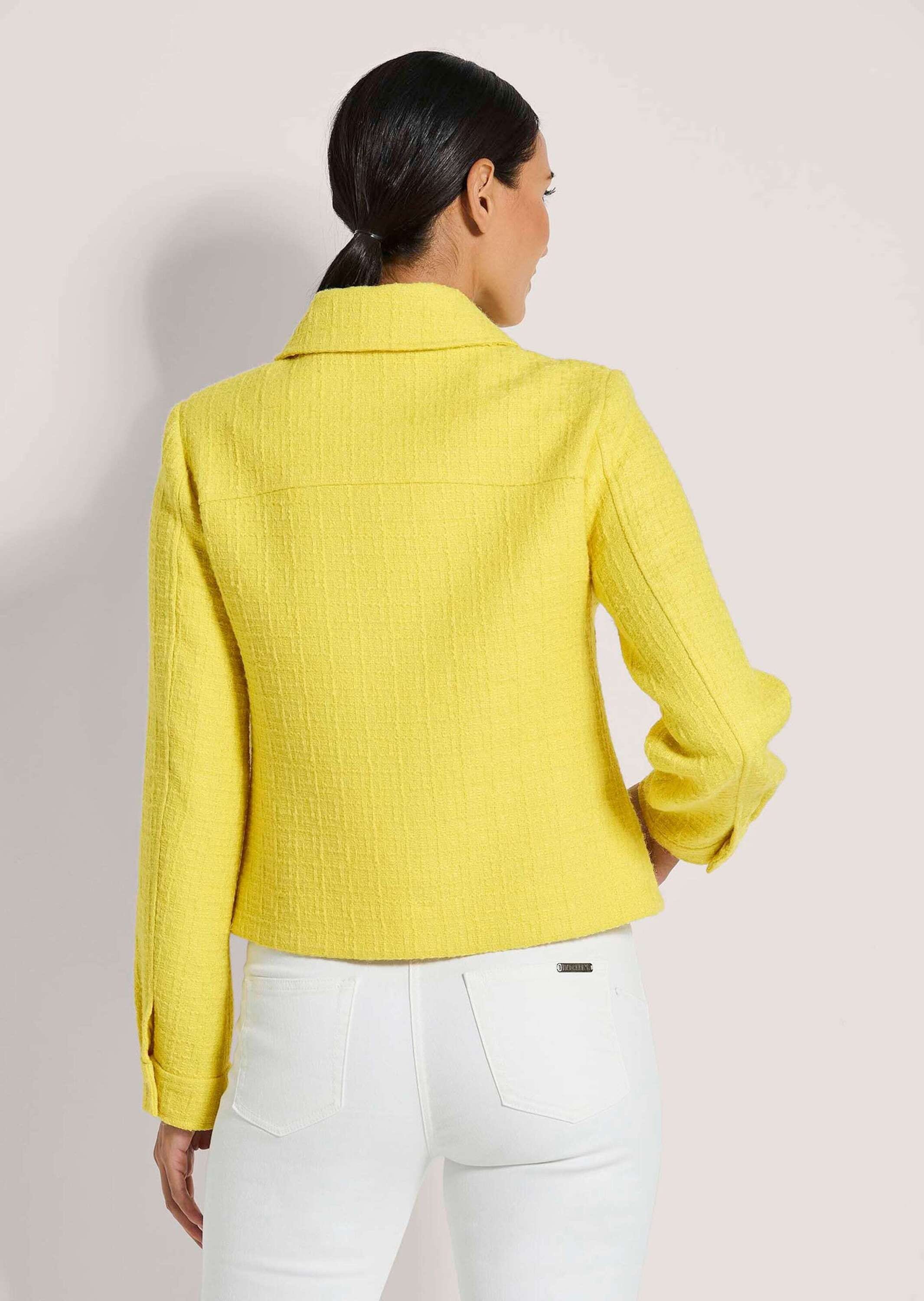 MADELEINE Jerseyblazer »Blazer Kurzer Bouclé-Blazer«
