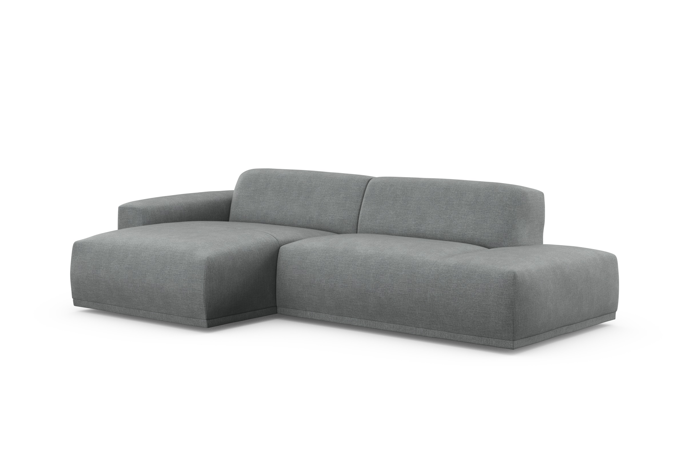 Thumbnail - TRENDMANUFAKTUR Ecksofa "Braga, mit hochwertigem Kaltschaum, L-Form, in Cord erhältlich" modernes Sofa, Couch mit hohem ...
