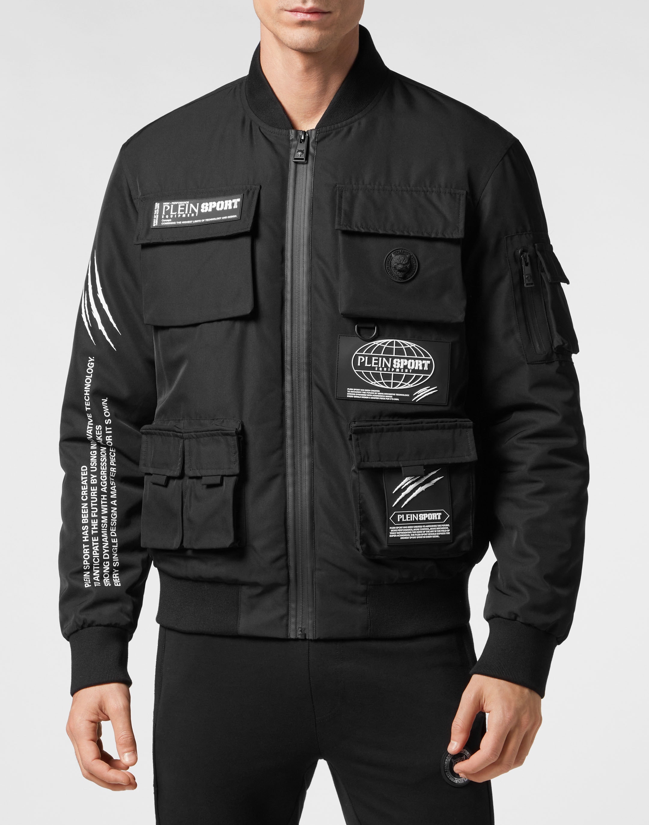 PLEIN SPORT Daunenjacke "Bomberjacke" günstig online kaufen