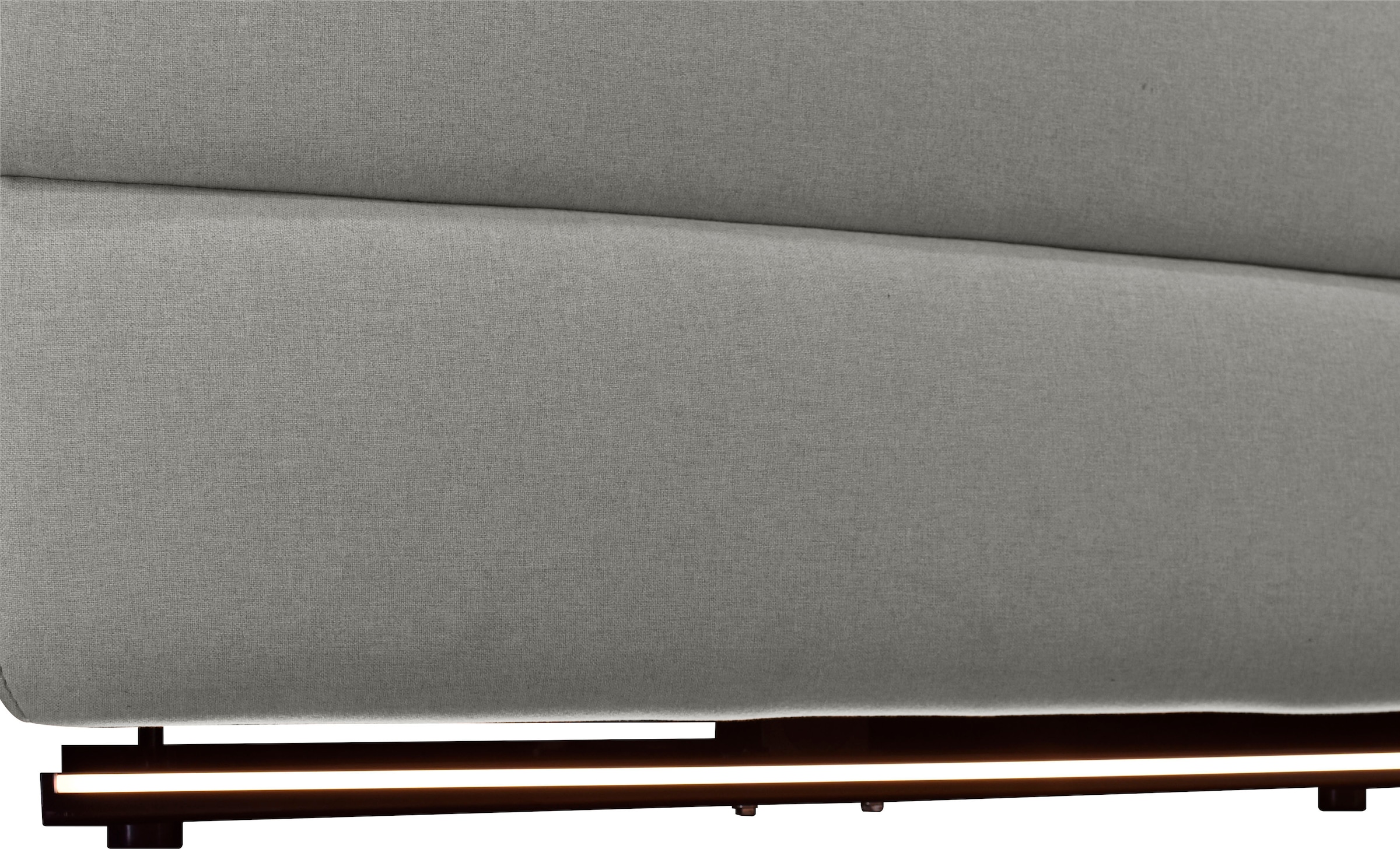 Places of Style 2-Sitzer »Pareli 172cm, manuelle u. elektr. Relaxfunktion«, USB, Kopfteil-Verstellung, LED, in Echtleder, Kunstleder, Web