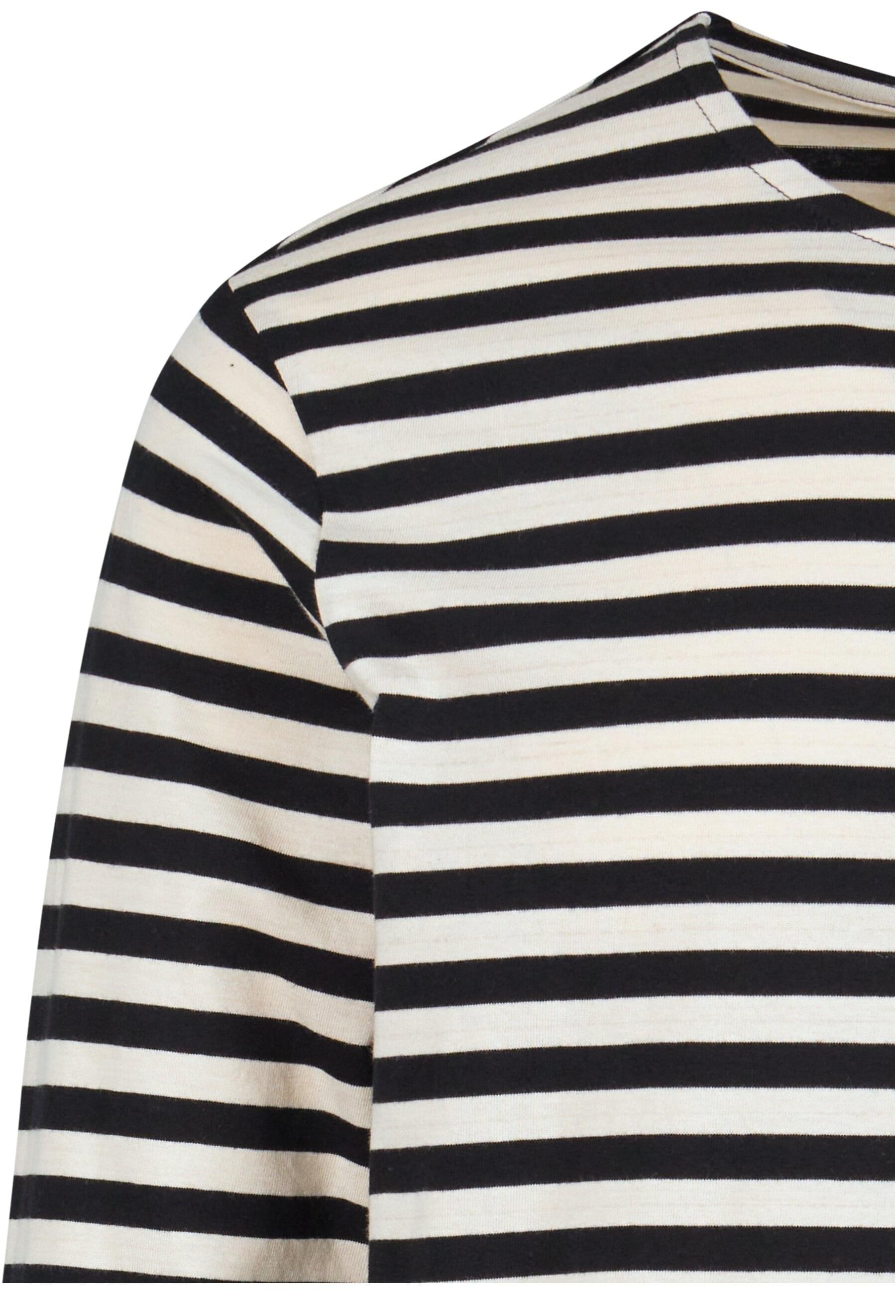 URBAN CLASSICS Langarmshirt »Urban Classics Herren Regular Stripe LS«, (1 tlg.)