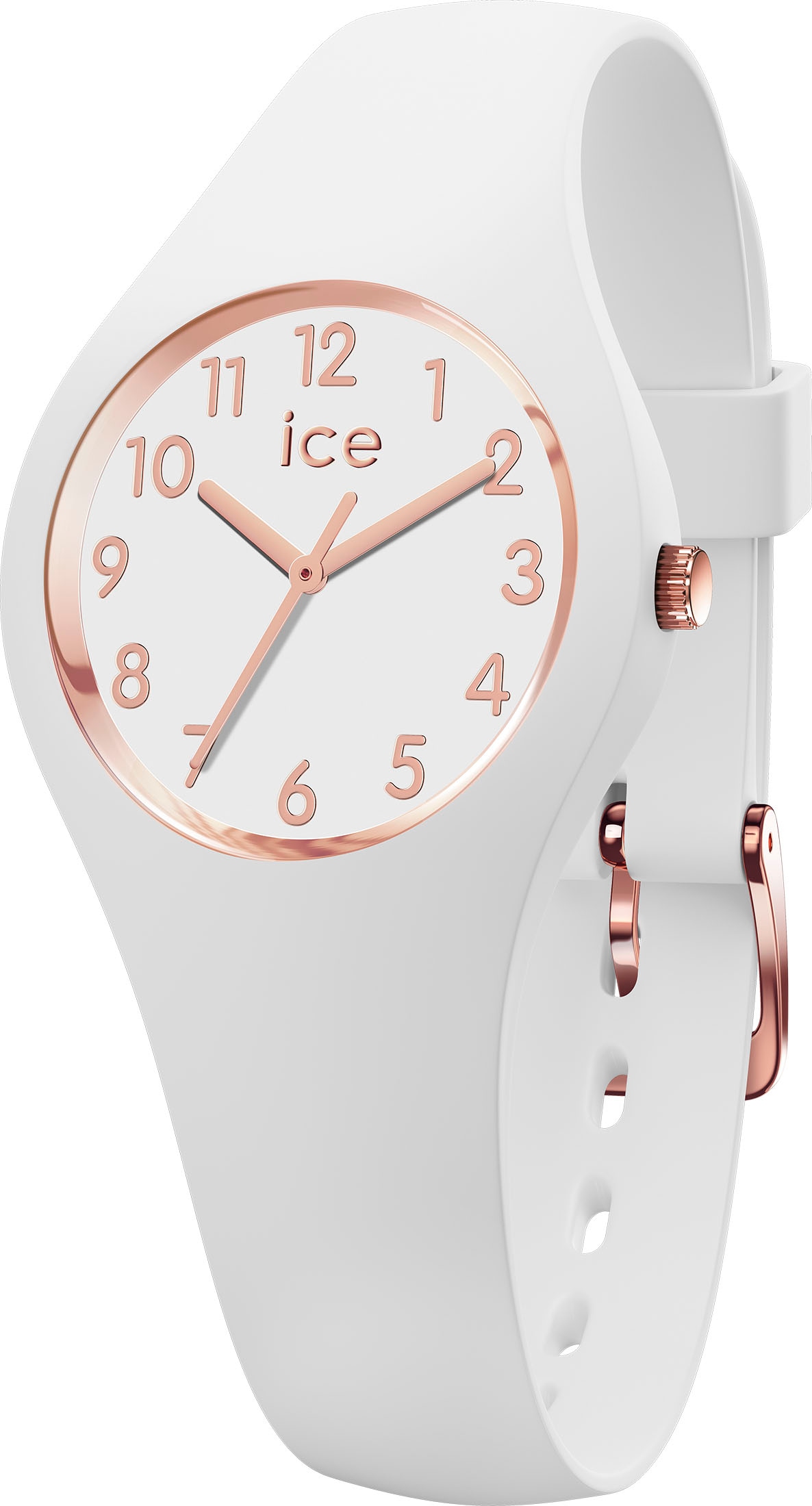 Quarzuhr »ICE glam«, Armbanduhr, Kinderuhr, Mädchenuhr, Silikonarmband, bis 10bar...