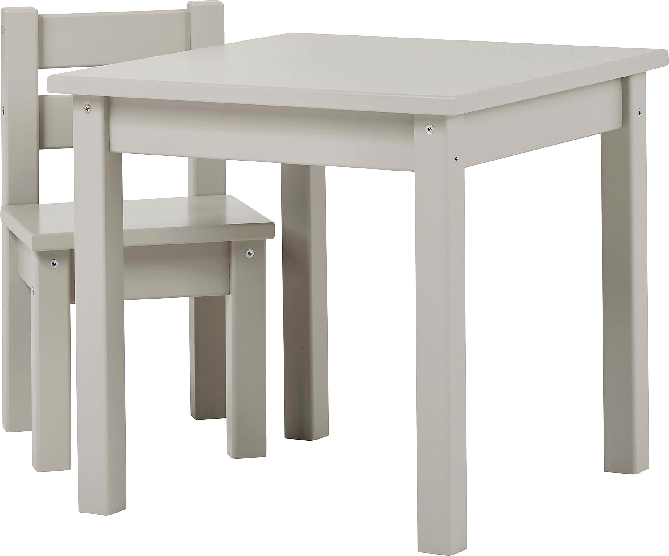 Thumbnail - Hoppekids Kindersitzgruppe "MADS Kindersitzgruppe" Set, 1 Tisch, 1 Stuhl, 2 Stk. tlg. in vielen Farben, mit einem Stuhl