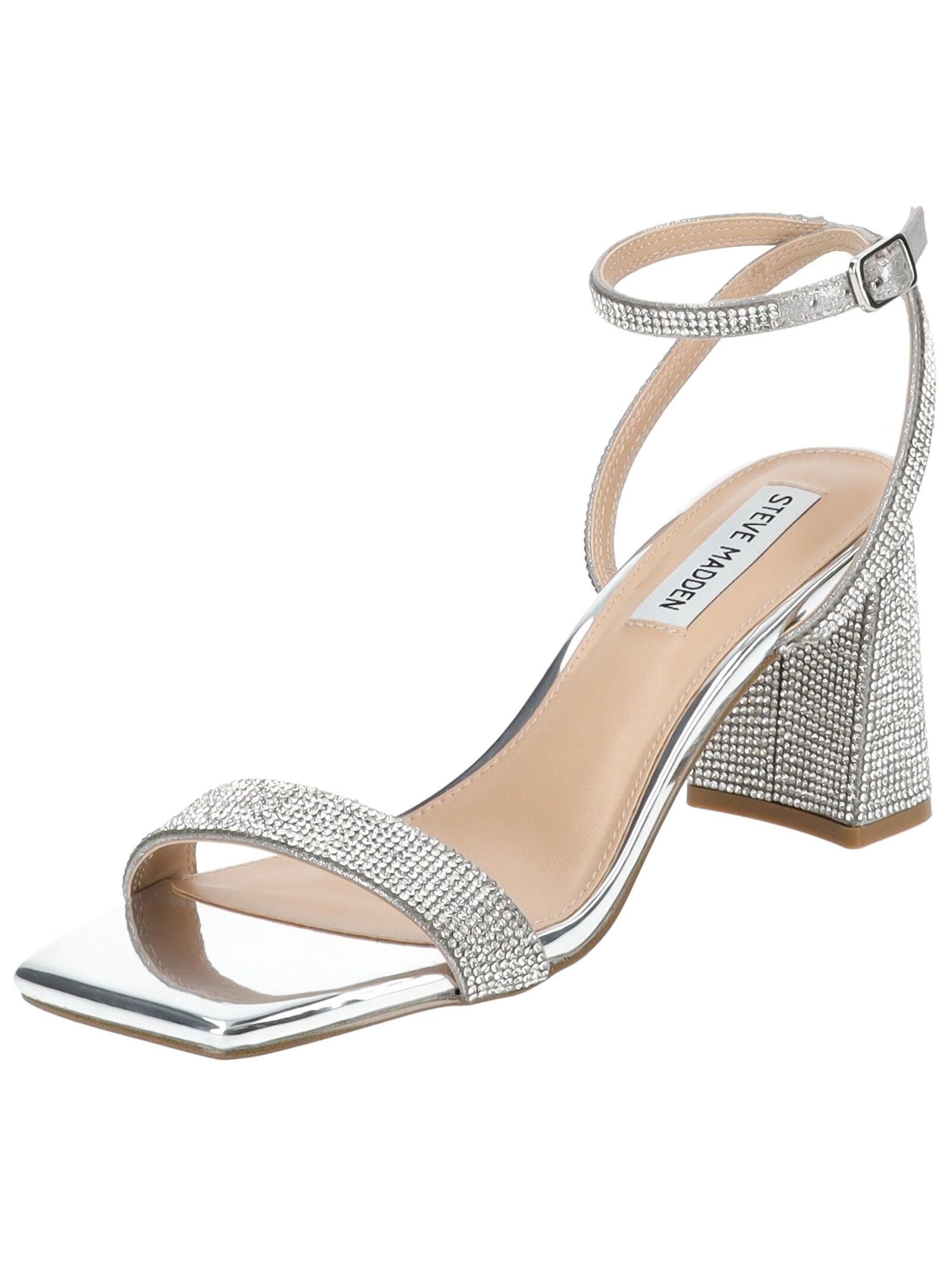 STEVE MADDEN High-Heel-Sandalette "STEVE MADDEN Sandalen Textil" günstig online kaufen