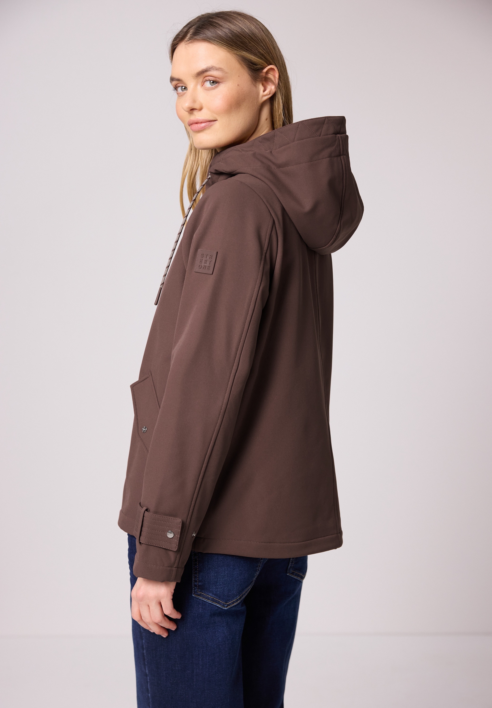 STREET ONE Parka mit Kapuze mit Kapuze