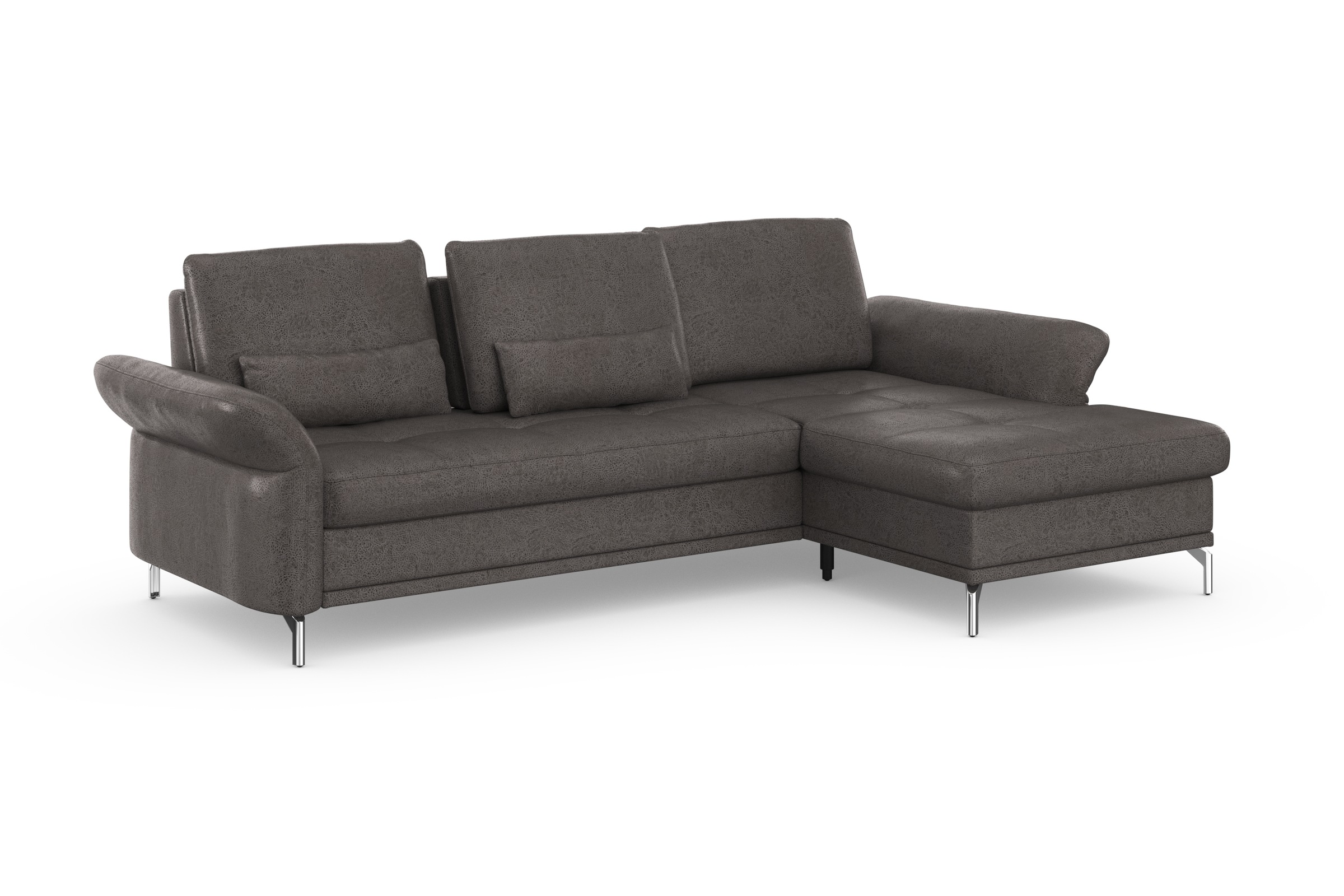 Home affaire Ecksofa "Palm Beach L-Form" Federkern, mit Sitztiefenverstellu günstig online kaufen