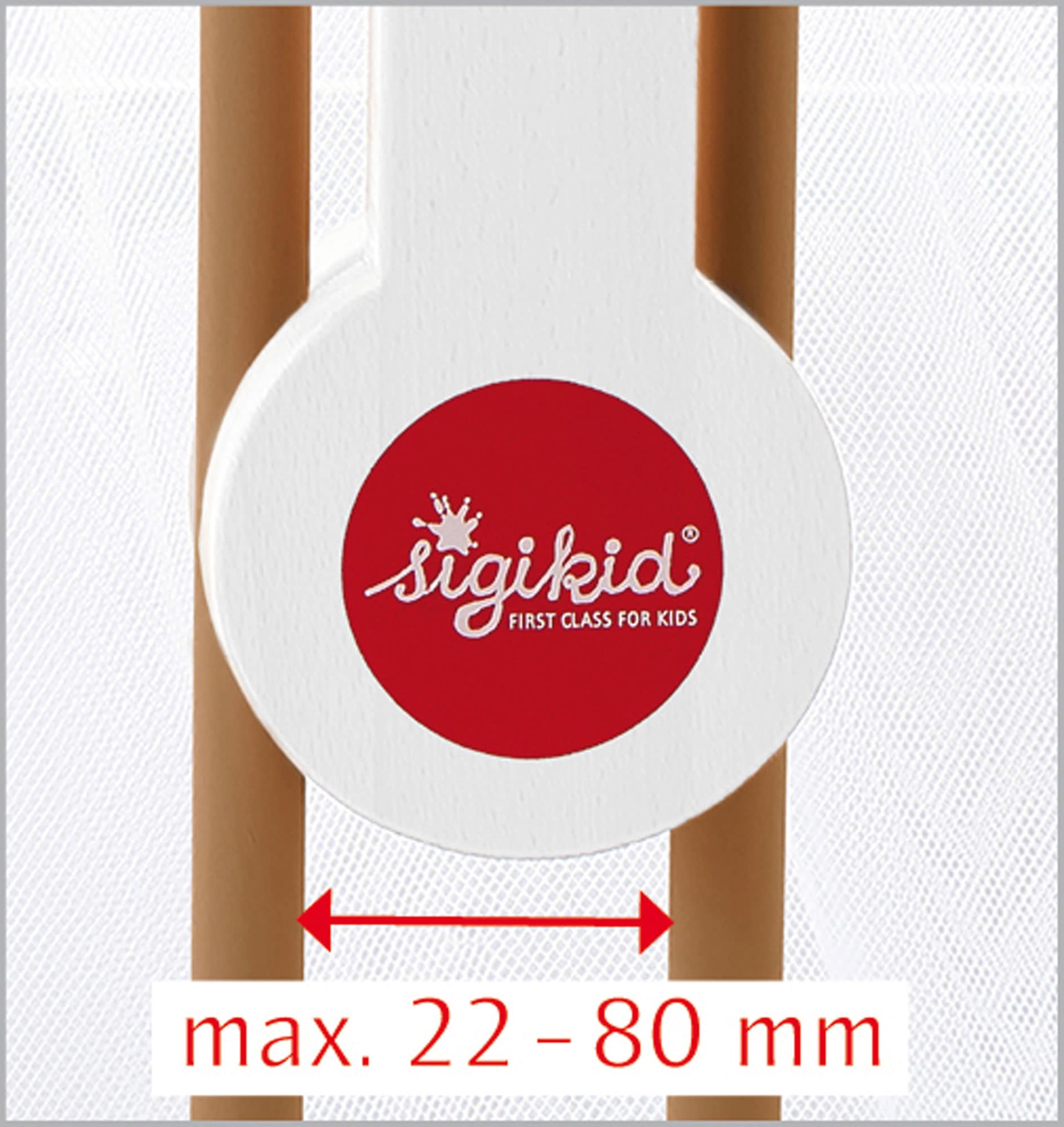 Sigikid Himmelstange »Holzrack für Mobile, weiß«, Fixmaß