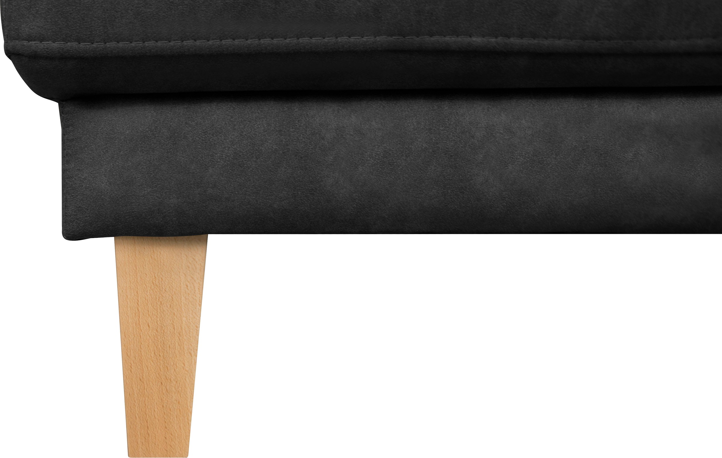 Home affaire Wohnlandschaft »TRIPLO U-Form wahlweise mit Schlaffunktion, B/T/H: 310/192/90 cm«, Schlafsofa, auch mit Bettkasten, Steppung im Rückenkissen