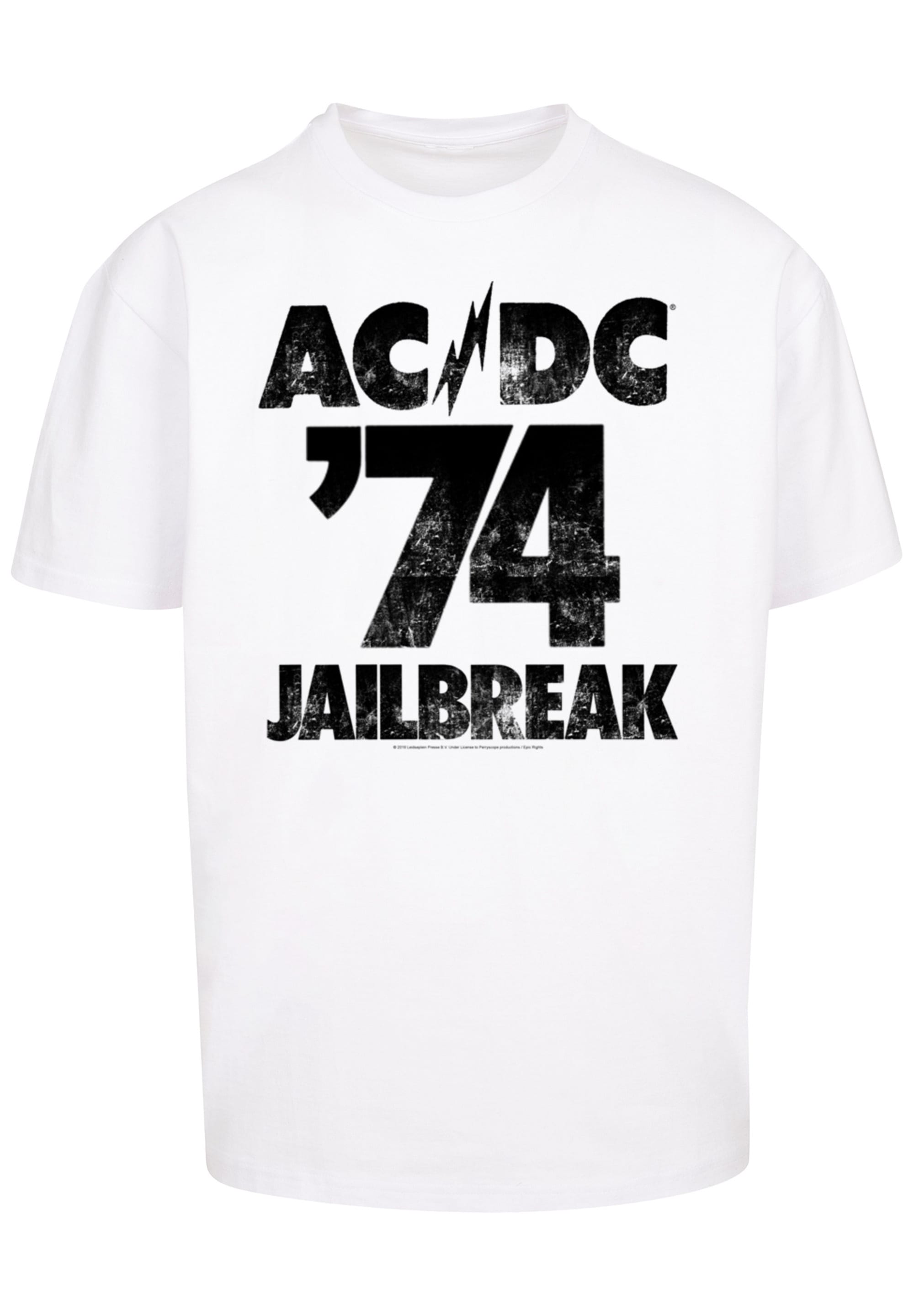 F4NT4STIC T-Shirt »ACDC Rock Band Shirt Jailbreak 74«, Print