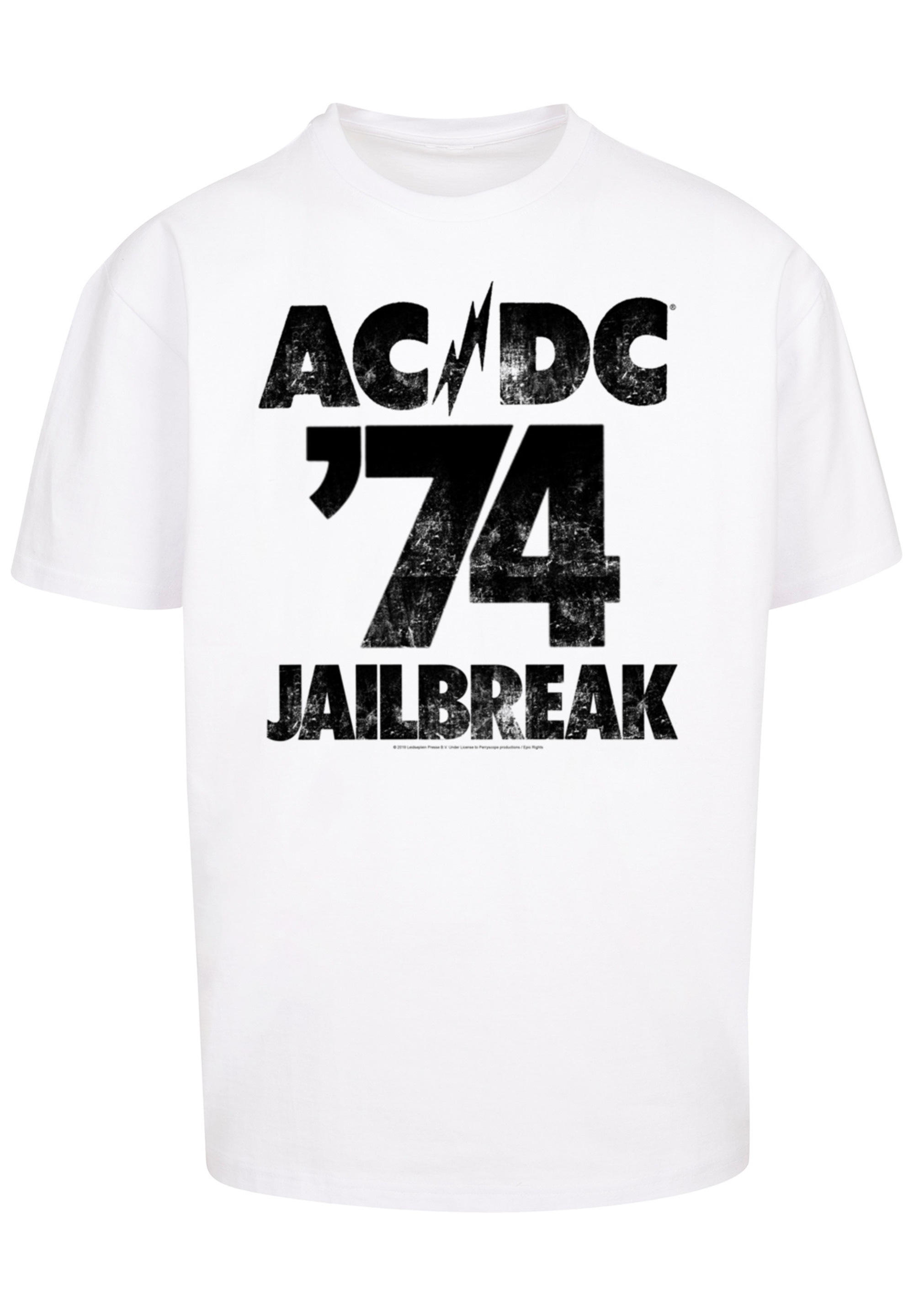 F4NT4STIC T-Shirt "ACDC Rock Band Shirt Jailbreak 74", Print günstig online kaufen