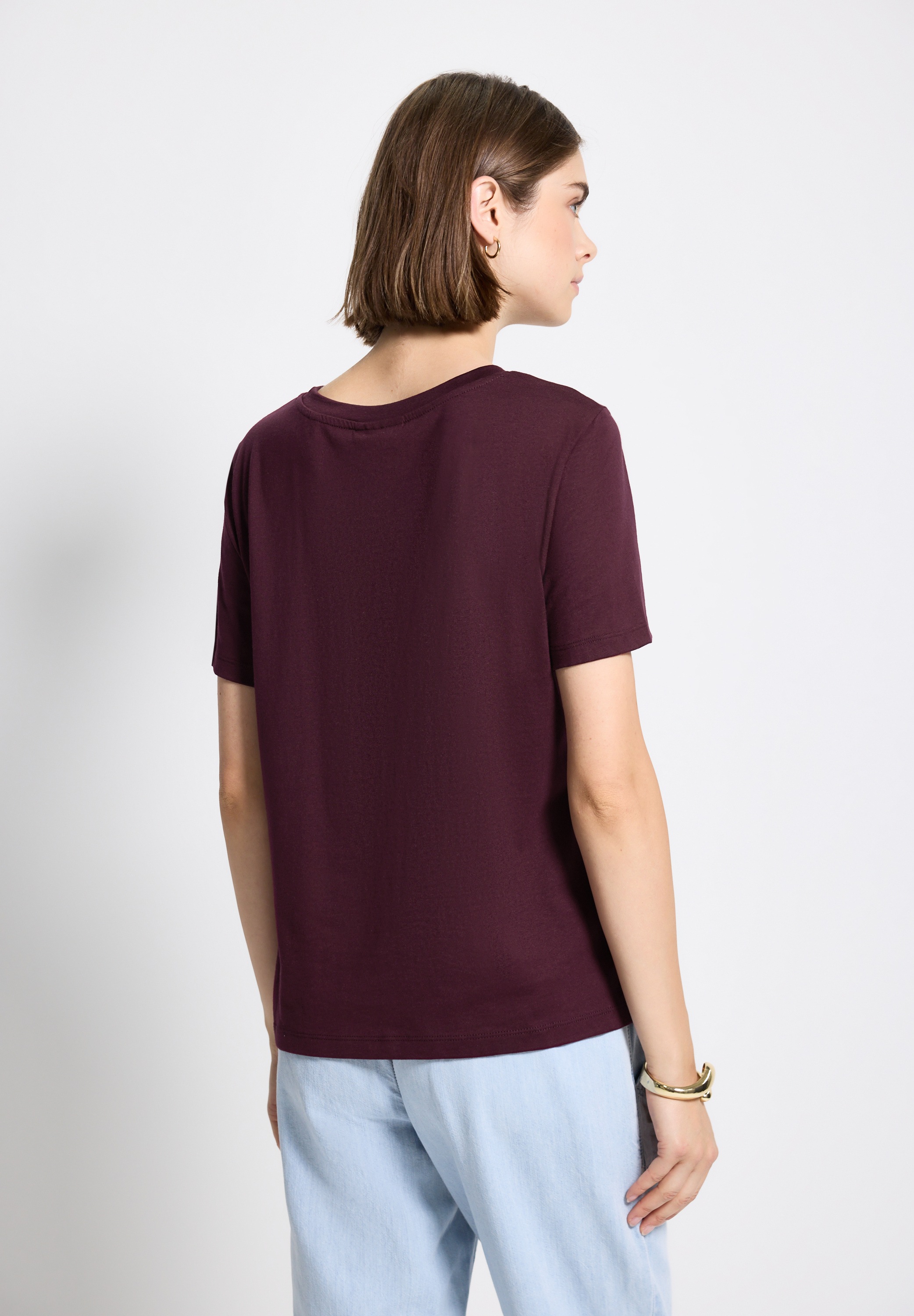 STREET ONE STUDIO Print-Shirt, im soften Baumwoll-Mix