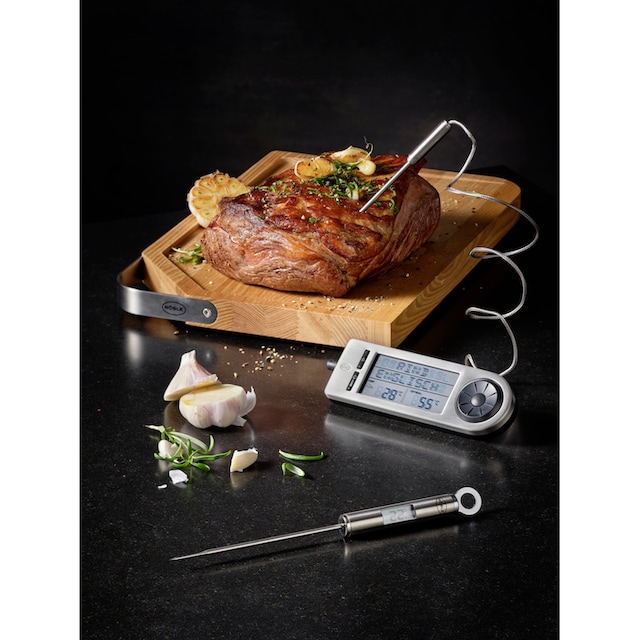 RÖSLE Kochthermometer »Barbecue Gourmet-Thermometer, 25066«,  Grillthermometer digital, °C und °F, -40°C bis +200 °C, Edelstahl bestellen  | BAUR