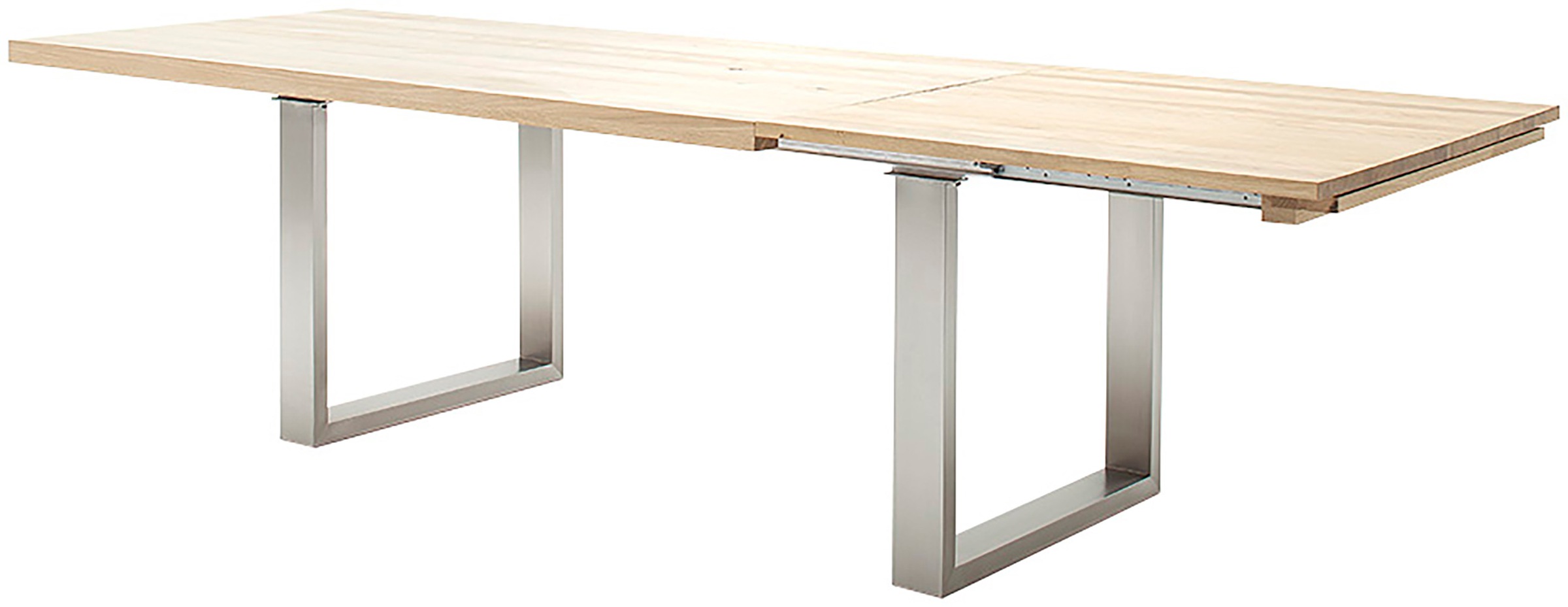 MCA furniture Kulissen-Esstisch »Dayton Esstisch Kufentisch«, Synchronauszug,ausziehbar,eiche,massiv,extra lang,XXL,belastbar 50 kg