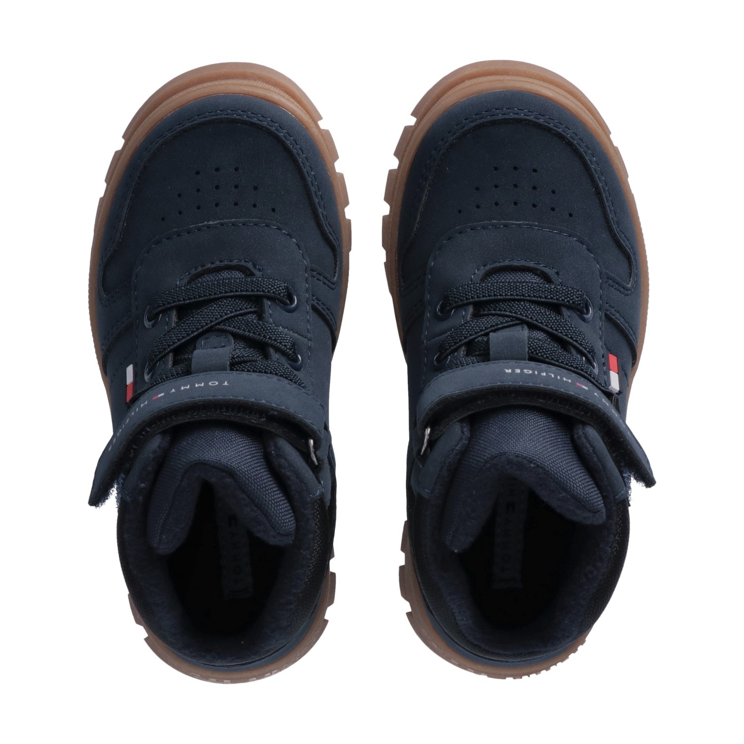 Tommy Hilfiger Schnürboots  Casual-Boots, Herbstboots mit praktischem Klettverschluss