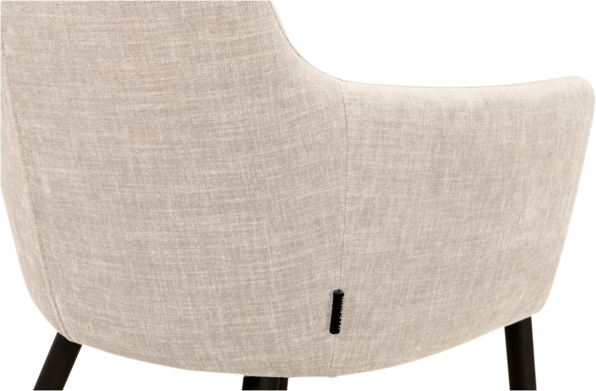 OMG Design Armlehnstuhl »Donna«, (Set), 2 St., Stoff, Schalenstuhl, bequem gepolstert, Esszimmerstuhl