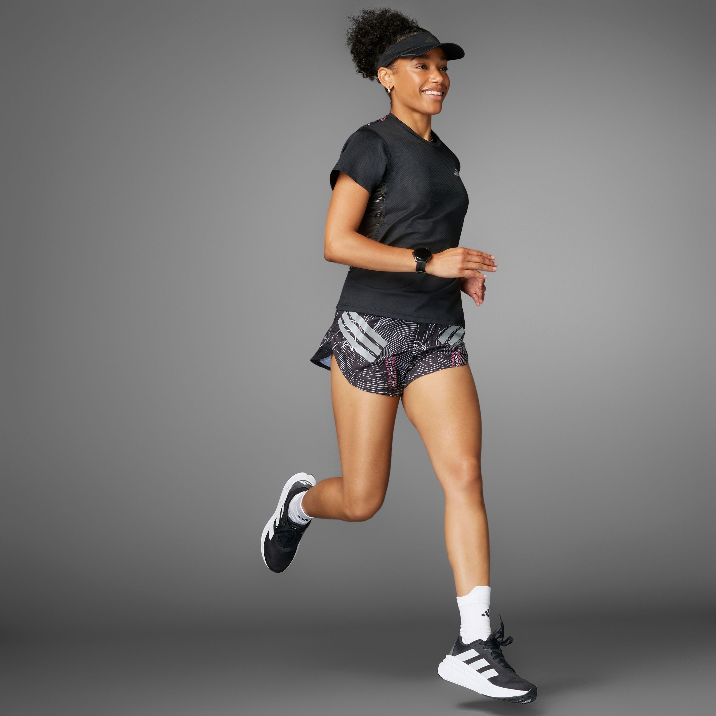 adidas Performance Laufshorts »BTN SHORT W«, (1 tlg.)