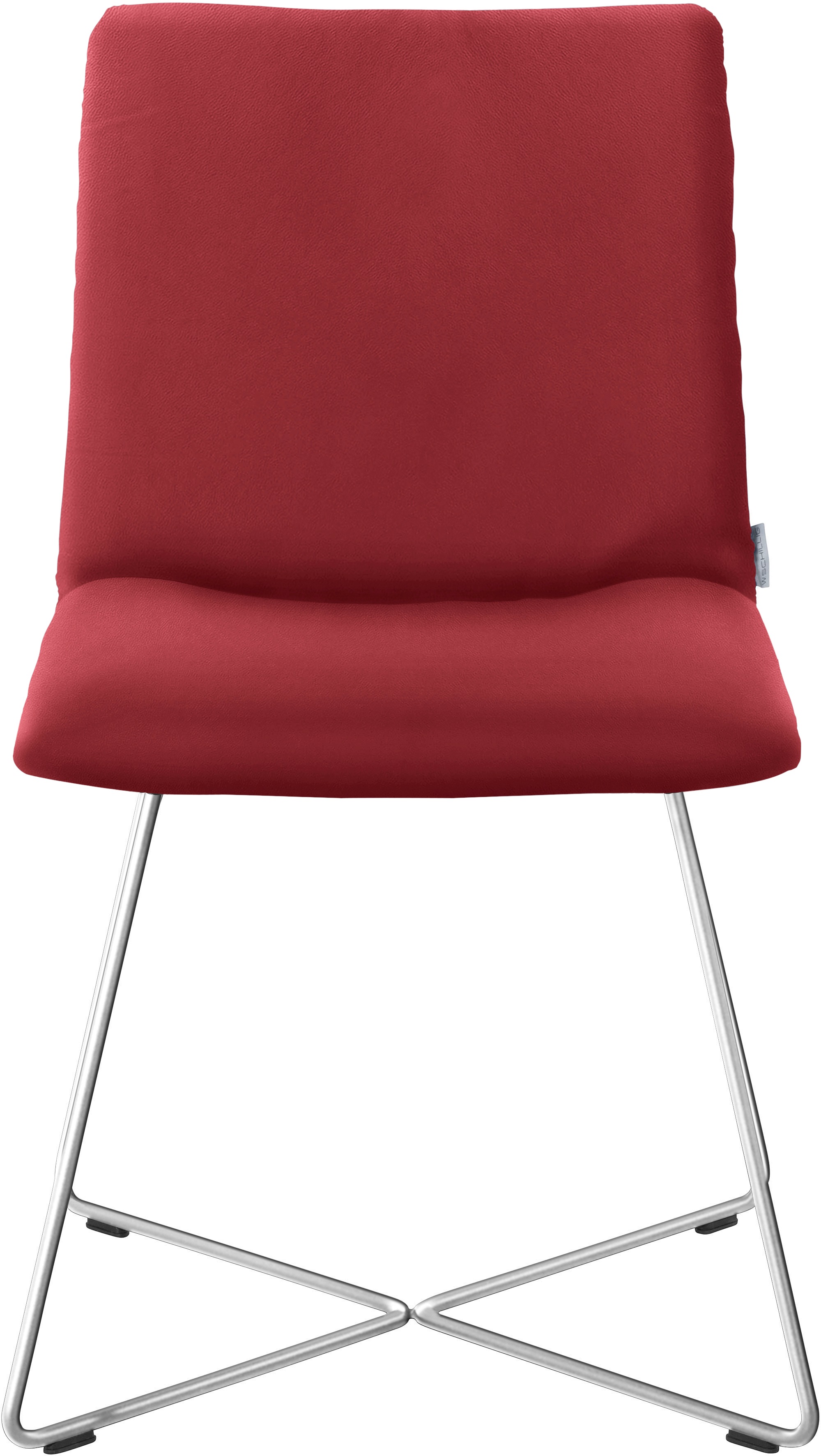 Thumbnail - W.SCHILLIG Polsterstuhl "jakob" () mit Drahtrohrgestell in Chrom glänzend