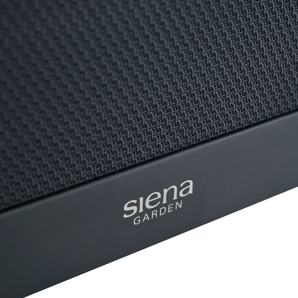 Siena Garden Servierwagen »PALMA klein« Aluminiumrahmen, Ranotex® Bezug dunkelgrau