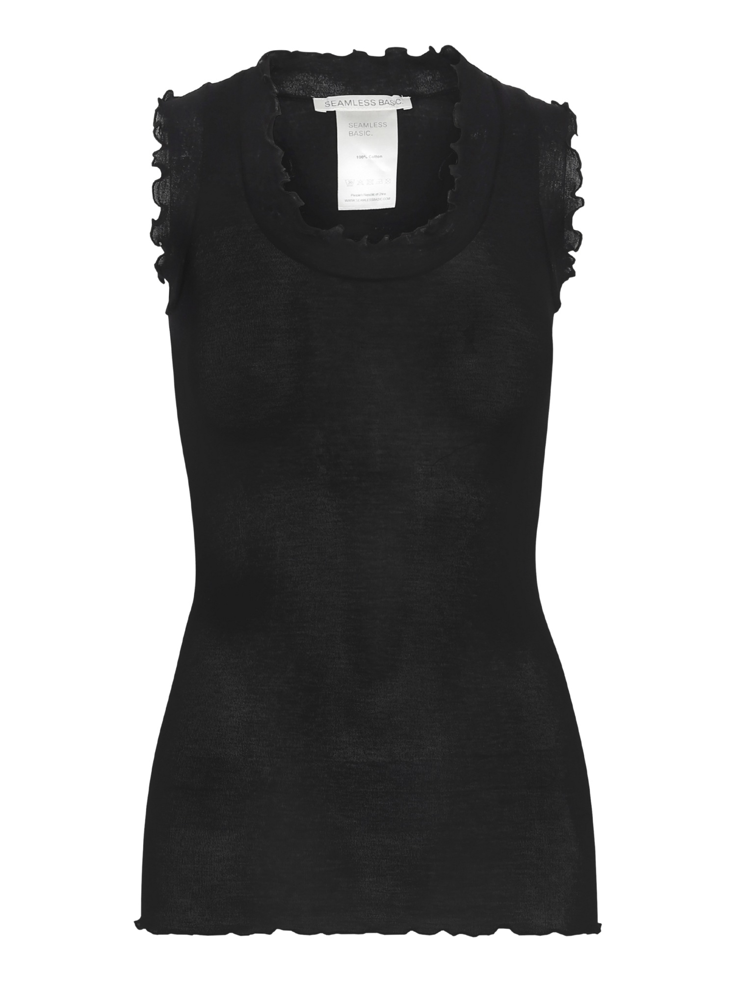 Seamless Basic Funktionstop "Seamless Basic Top Flounce"
