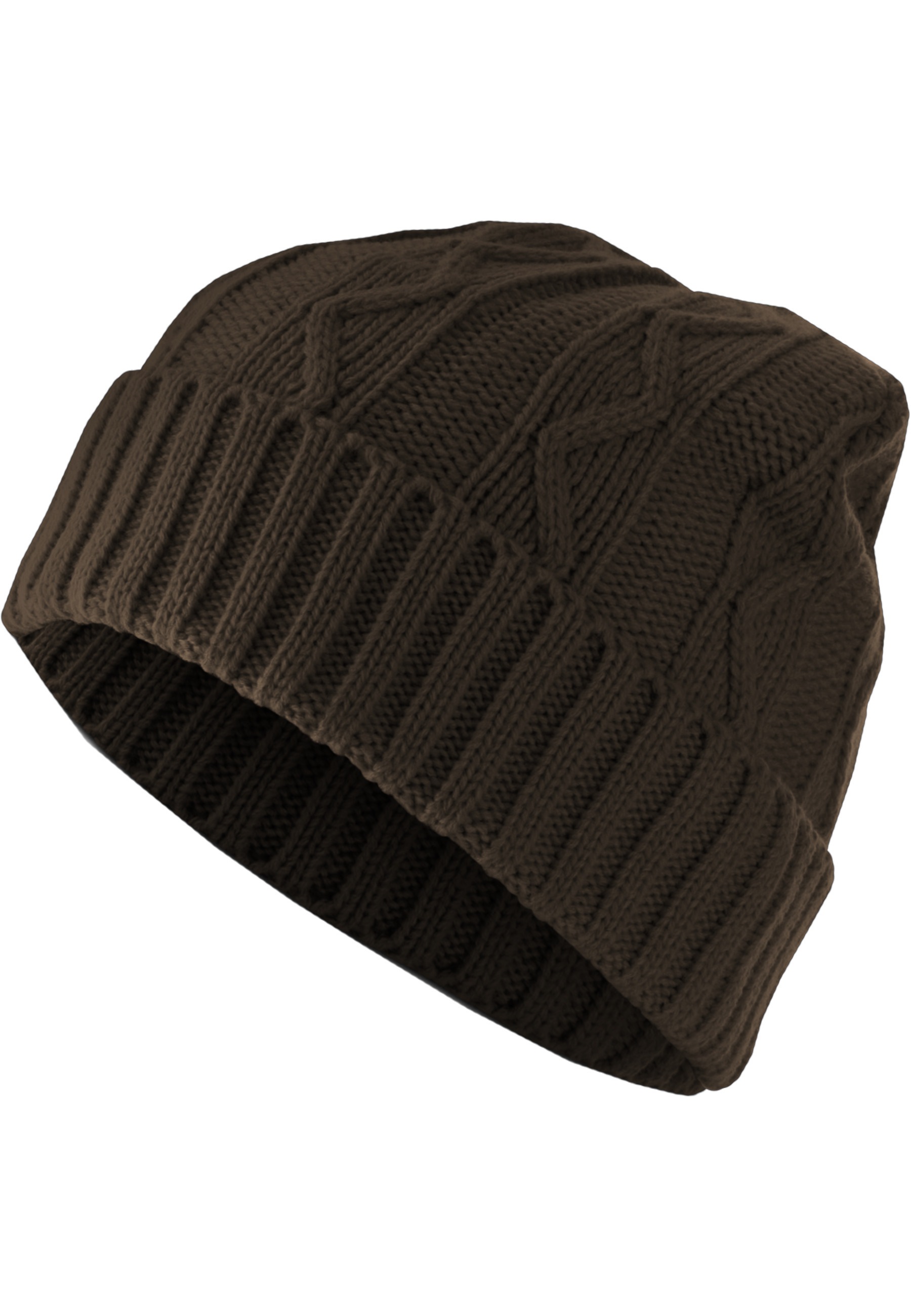 MSTRDS Beanie "MSTRDS Unisex Beanie Cable Flap" 1 Stk. günstig online kaufen