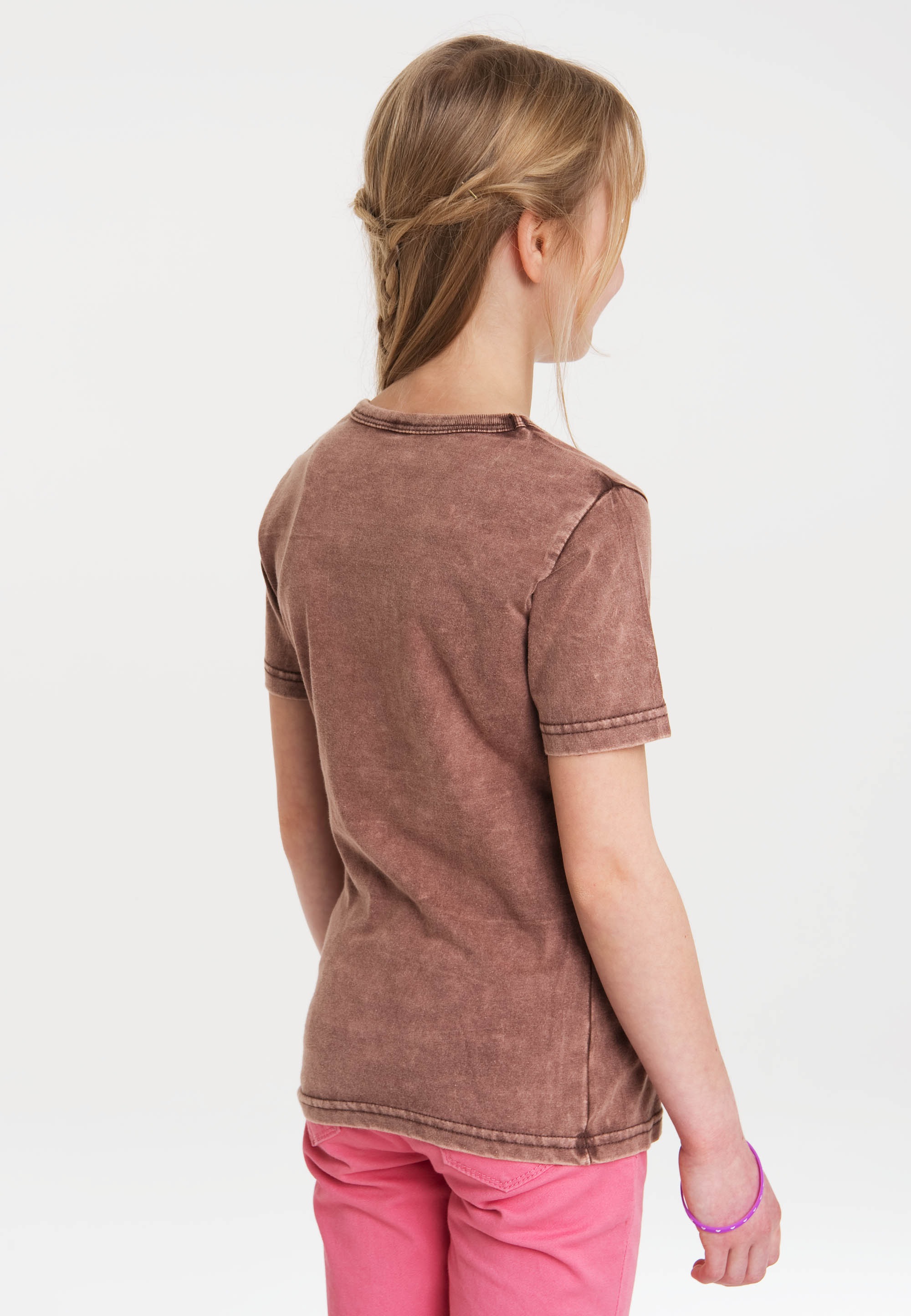 LOGOSHIRT T-Shirt »Pippi Langstrumpf - Portrait«, mit lizenziertem Originaldesign