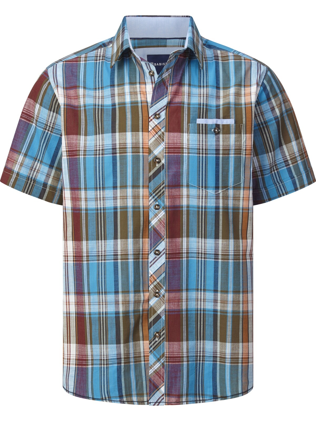 Babista Kurzarmhemd "Kurzarmhemd BELLIANO" 1 Stk. im geschmackvollen Karo-D günstig online kaufen