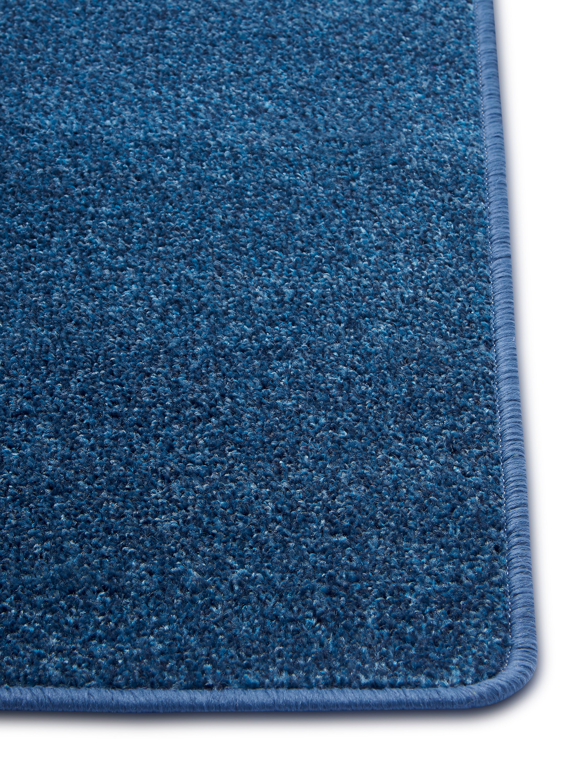 Hanse Home Exclusiv Läufer »Liberty«, rechteckig, 7 mm Höhe, Uni-Meliert, robust, kräftige Farben, rundherum farbige Kettelung