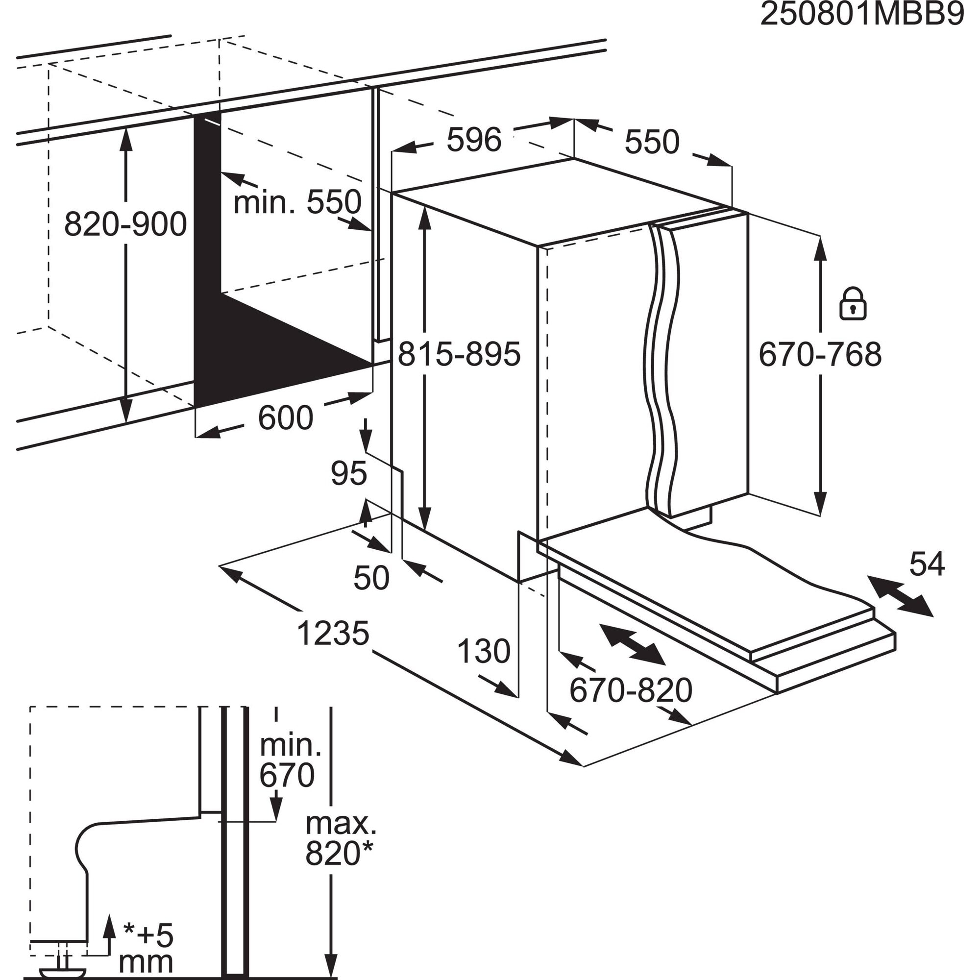 AEG vollintegrierbarer Geschirrspüler Serie 9000, 60 cm, WiFi »GI9210X2CT« 14 tlg. Maßgedecke Flüsterleise Spülmaschine 35 dB nur 8,4 l Verbrauch & EEK A-10 %