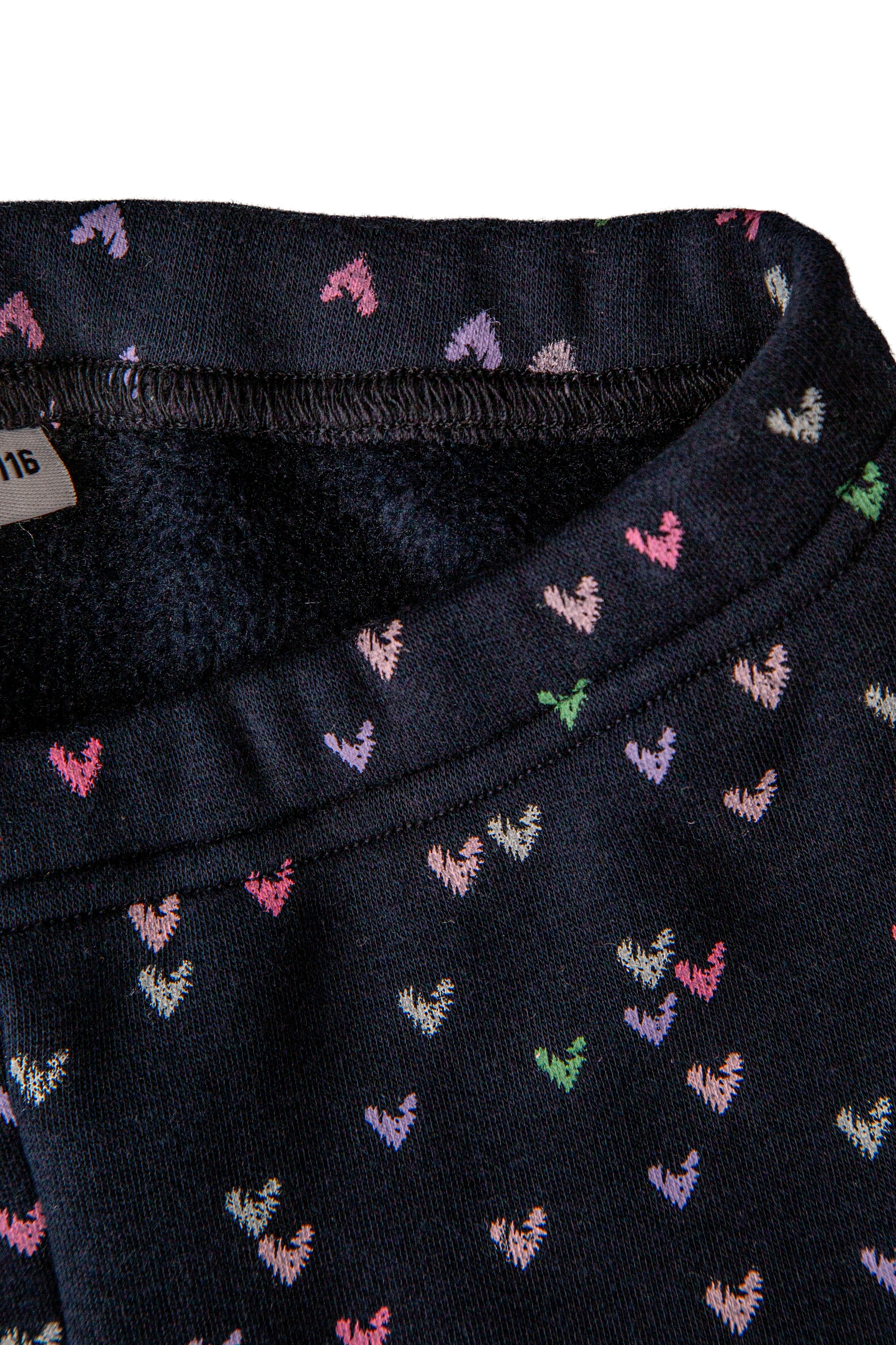 happy girls Strickleggings, im süßen Herzchen-Allover