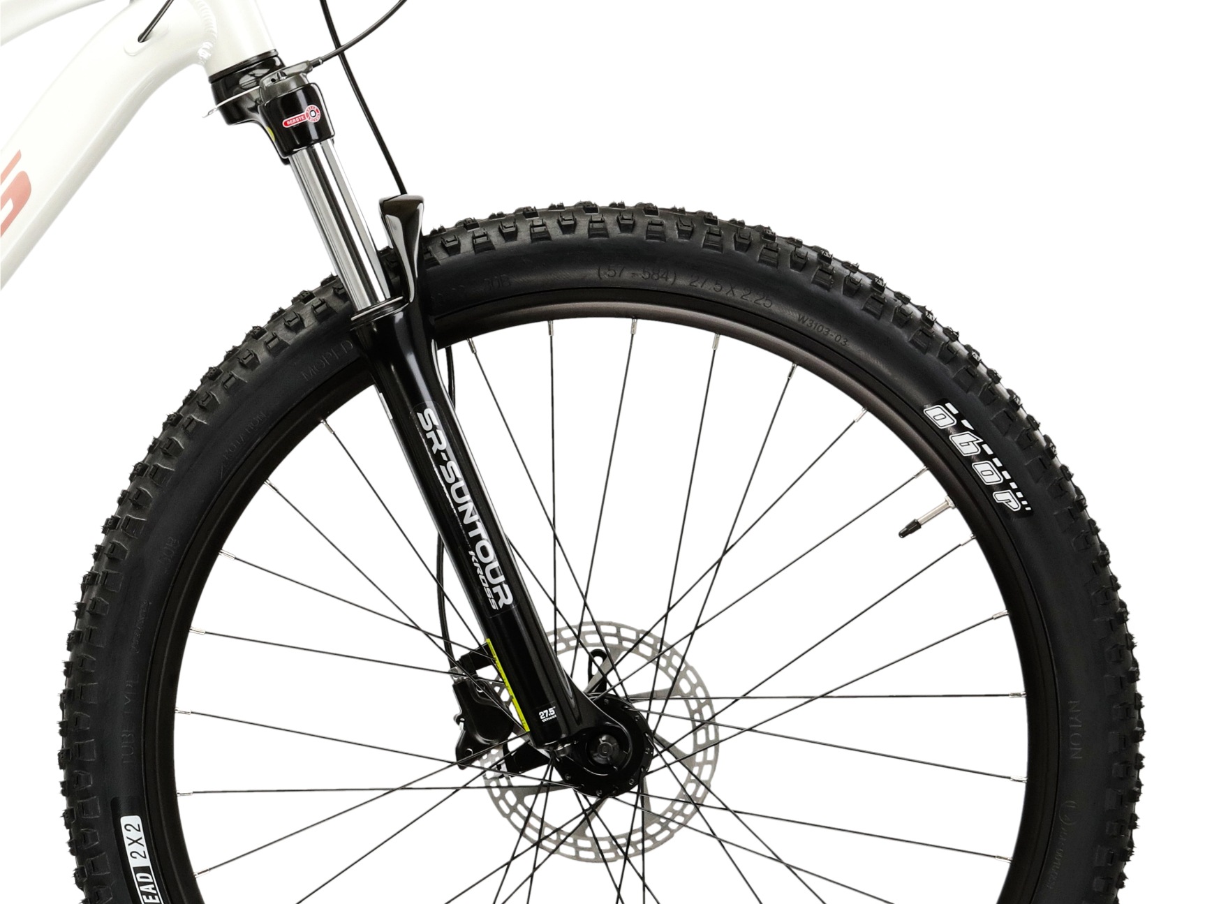 Kross Mountainbike »KROSS Mountainbike Hardtail 27,5" LEA 5.0 weiß 18 Gänge« 18 Gang Shimano CUES U3020 Schaltwerk Kettenschaltung