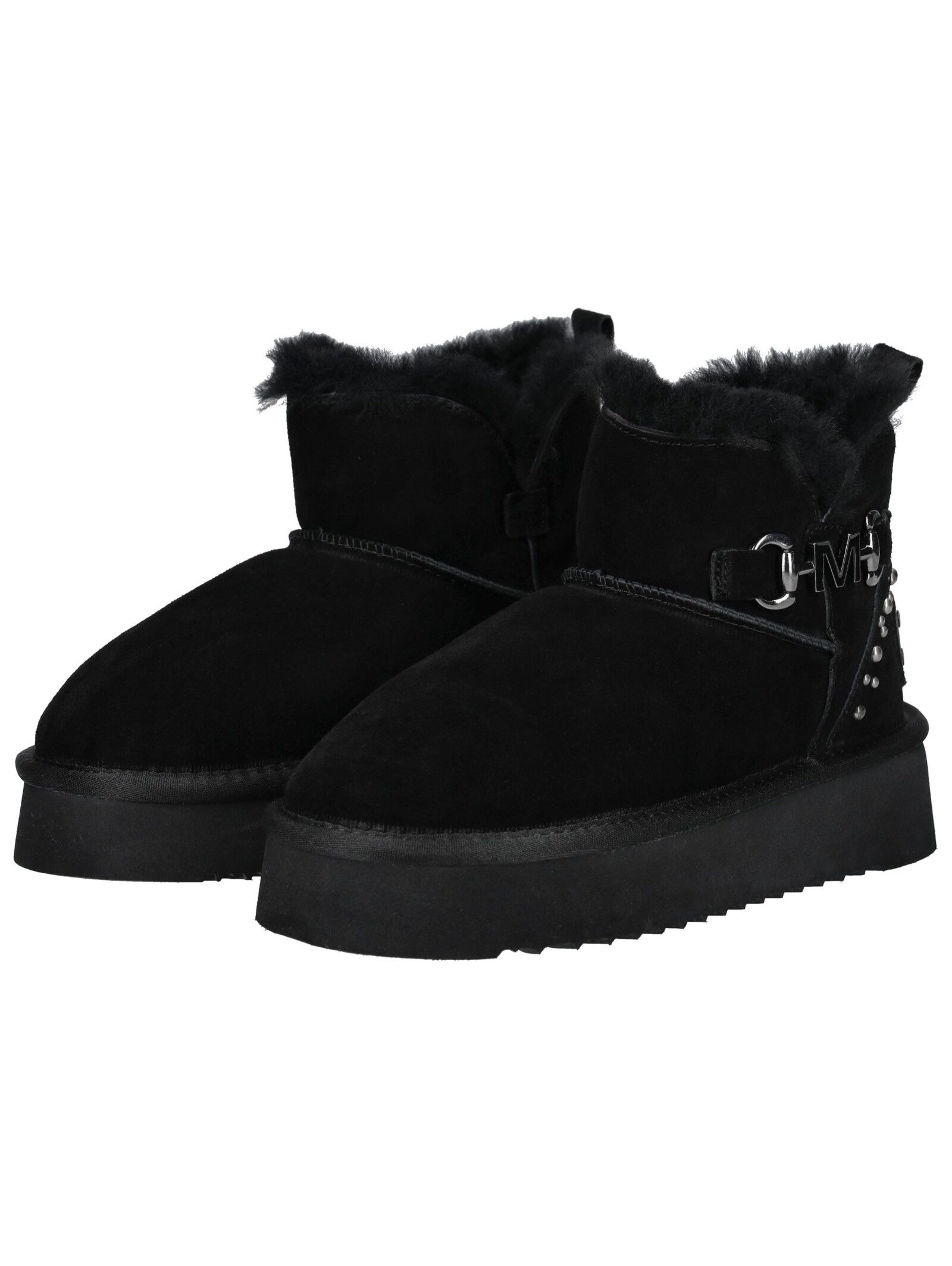 Mustang Shoes Plateaustiefelette »Mustang Shoes Stiefelette Veloursleder«