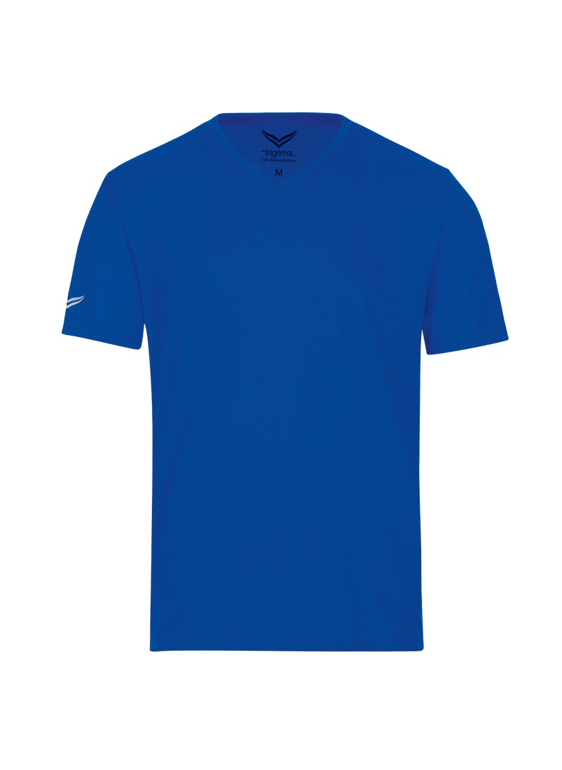 Trigema T-Shirt »TRIGEMA V-Shirt COOLMAX®«, (1 tlg.)