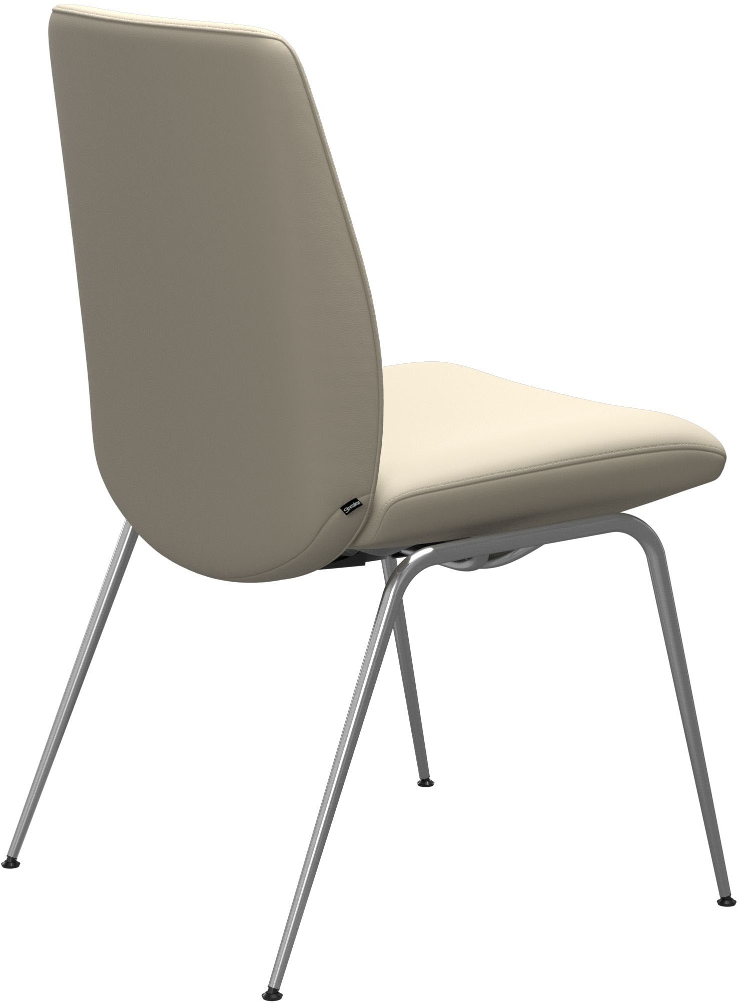 Stressless® Polsterstuhl »Laurel«, Leder BATICK, Low Back, Größe L, mit Beinen aus Stahl in Chrom glänzend