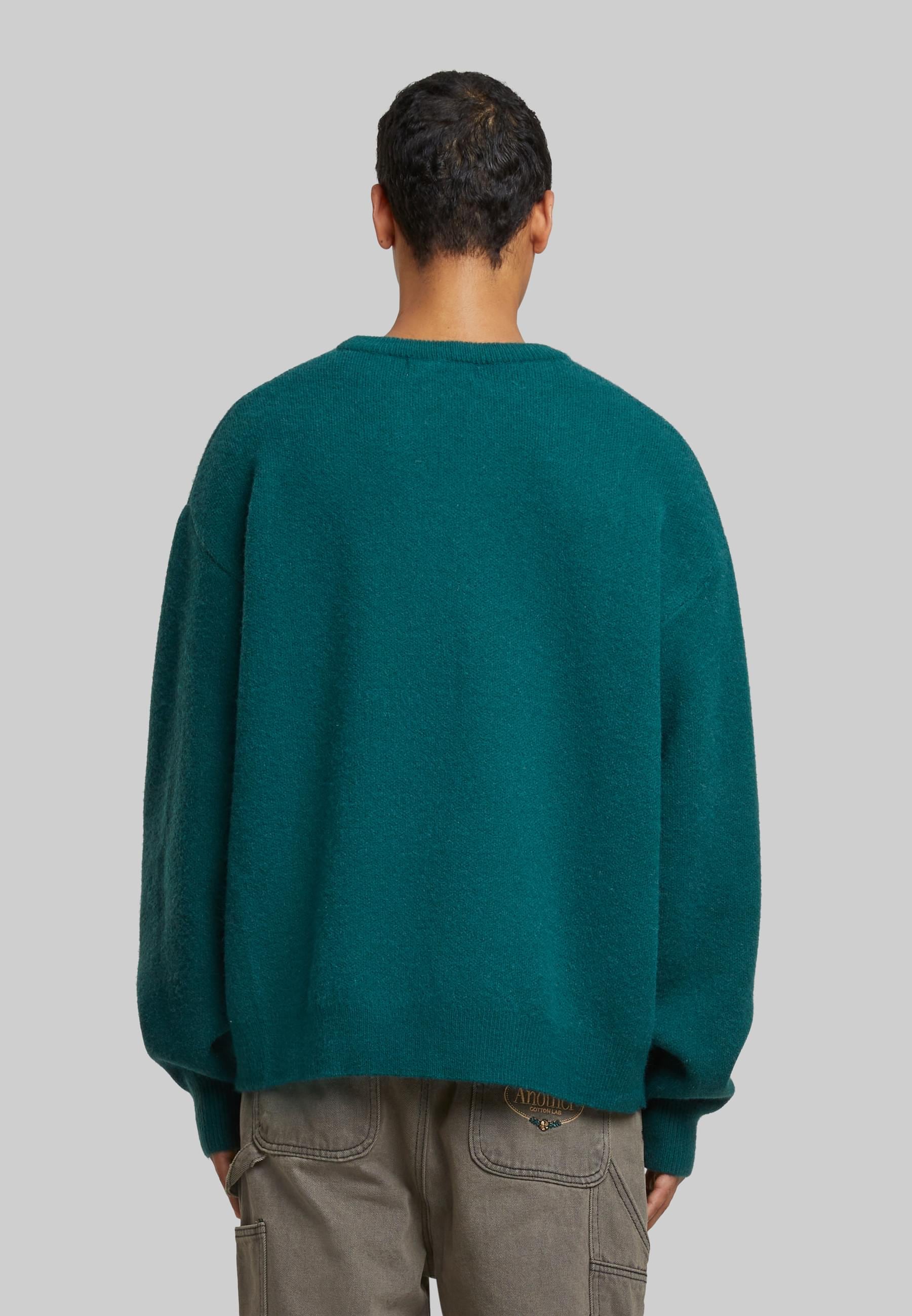 Another Cotton Lab Rundhalspullover »Another Cotton Lab Royal Chest Print Sweater«, (1 tlg.)