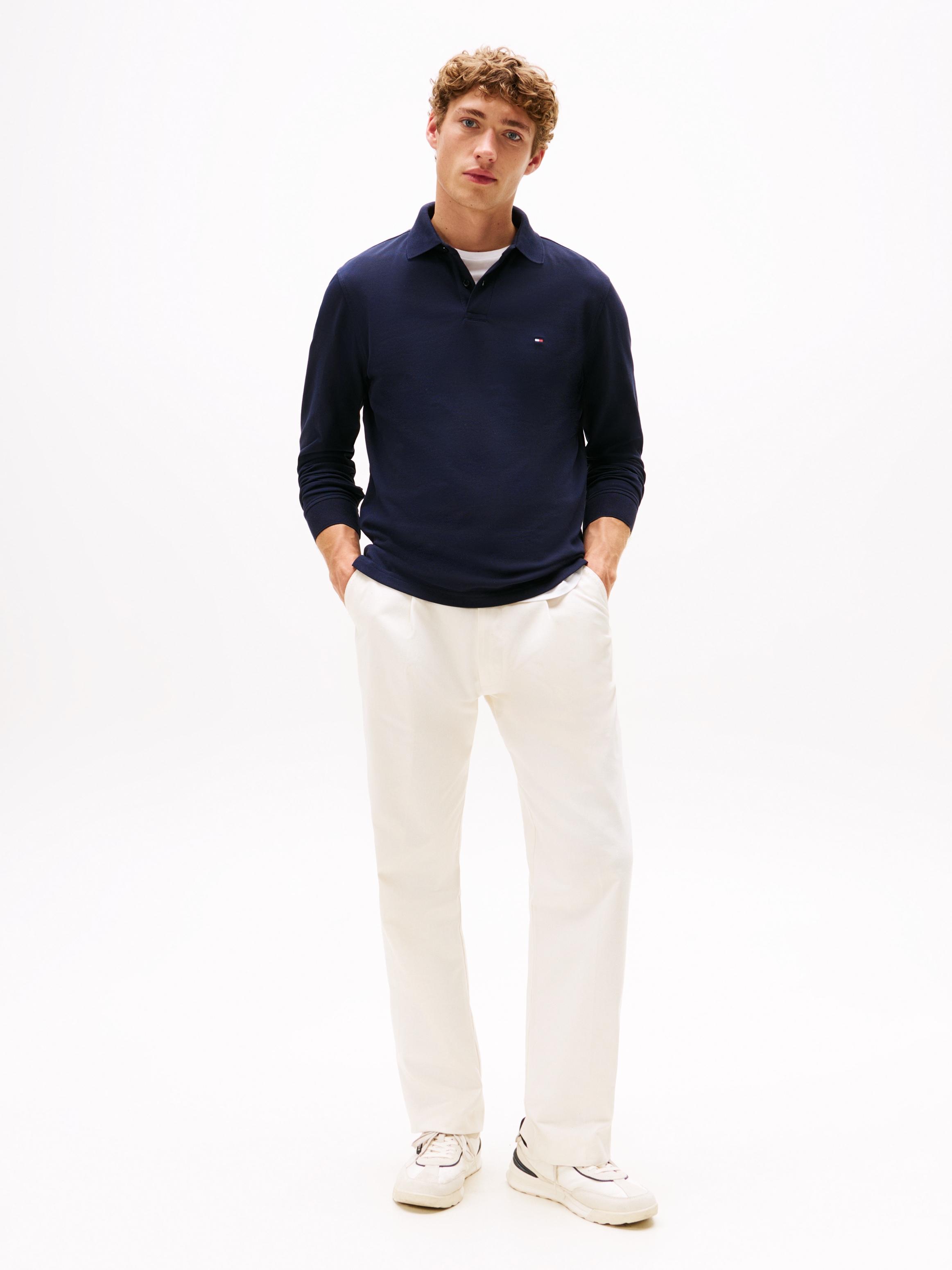 Tommy Hilfiger Langarm-Poloshirt »1985 REGULAR LS POLO«