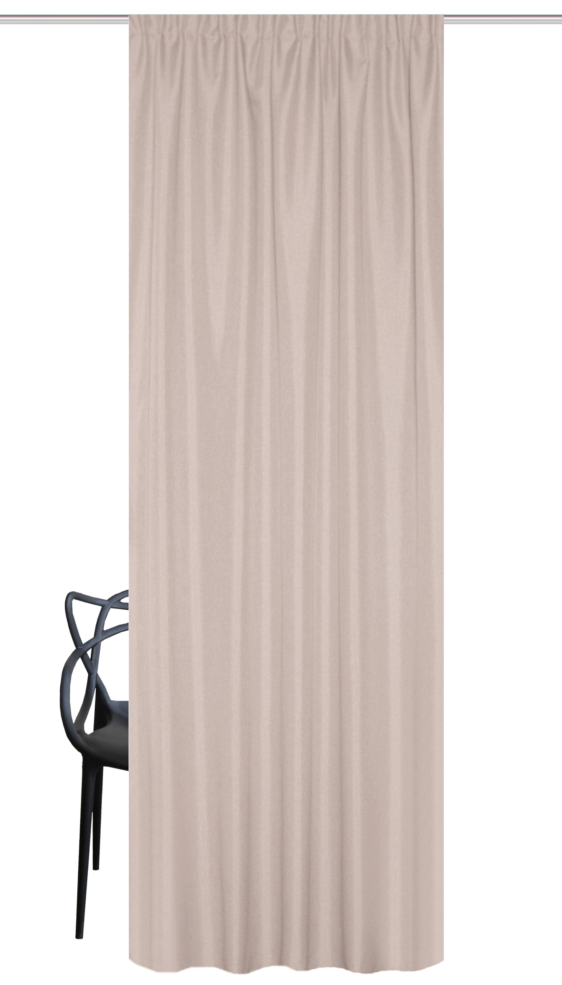 HOME WOHNIDEEN Gardine "PELLU" Multifunktionsband 1 Stk. tlg. THERMOCHENILLE, UNI