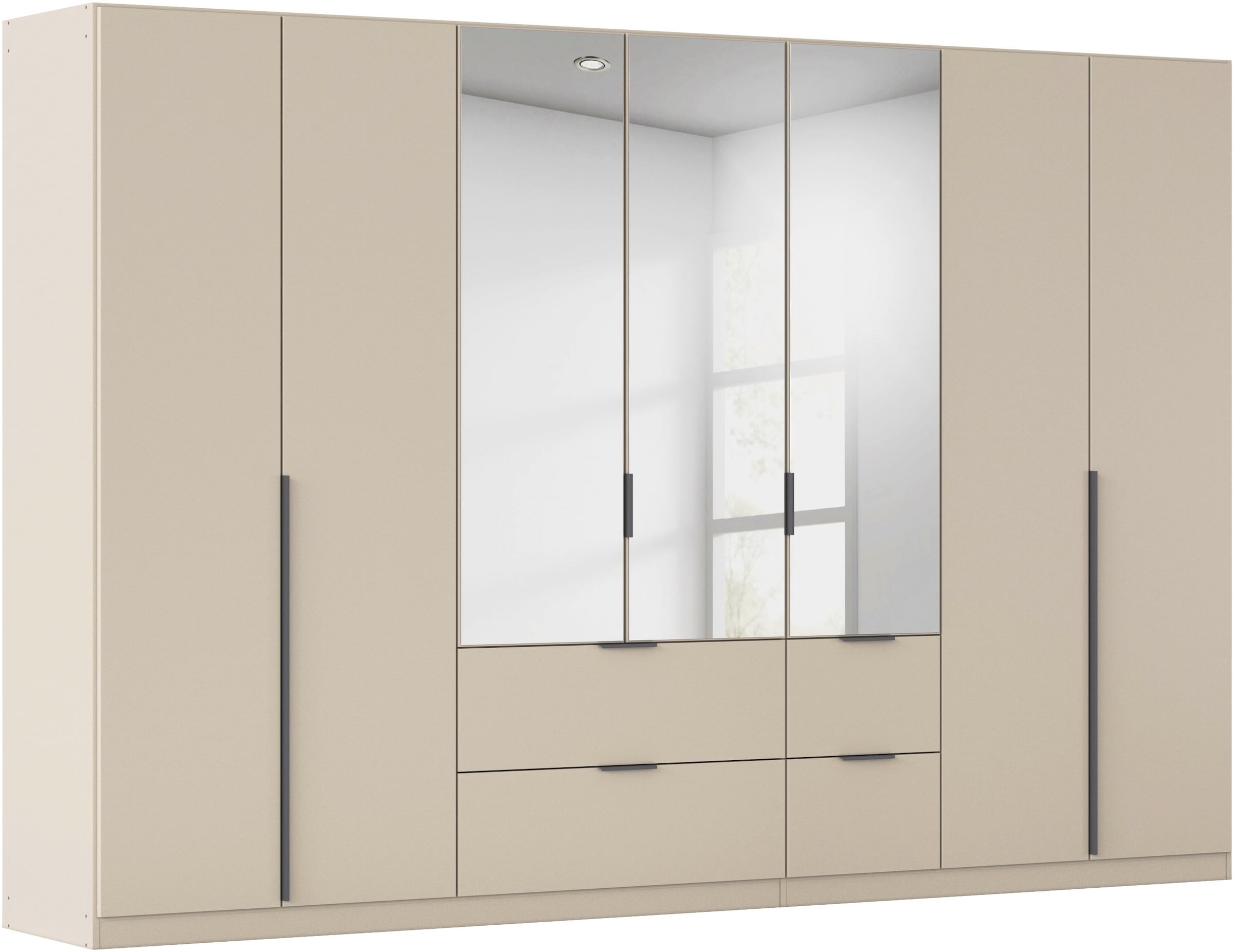 OTTO home Drehtürenschrank "Kleiderschrank Schrank Garderobe AGORDO mit Dek günstig online kaufen