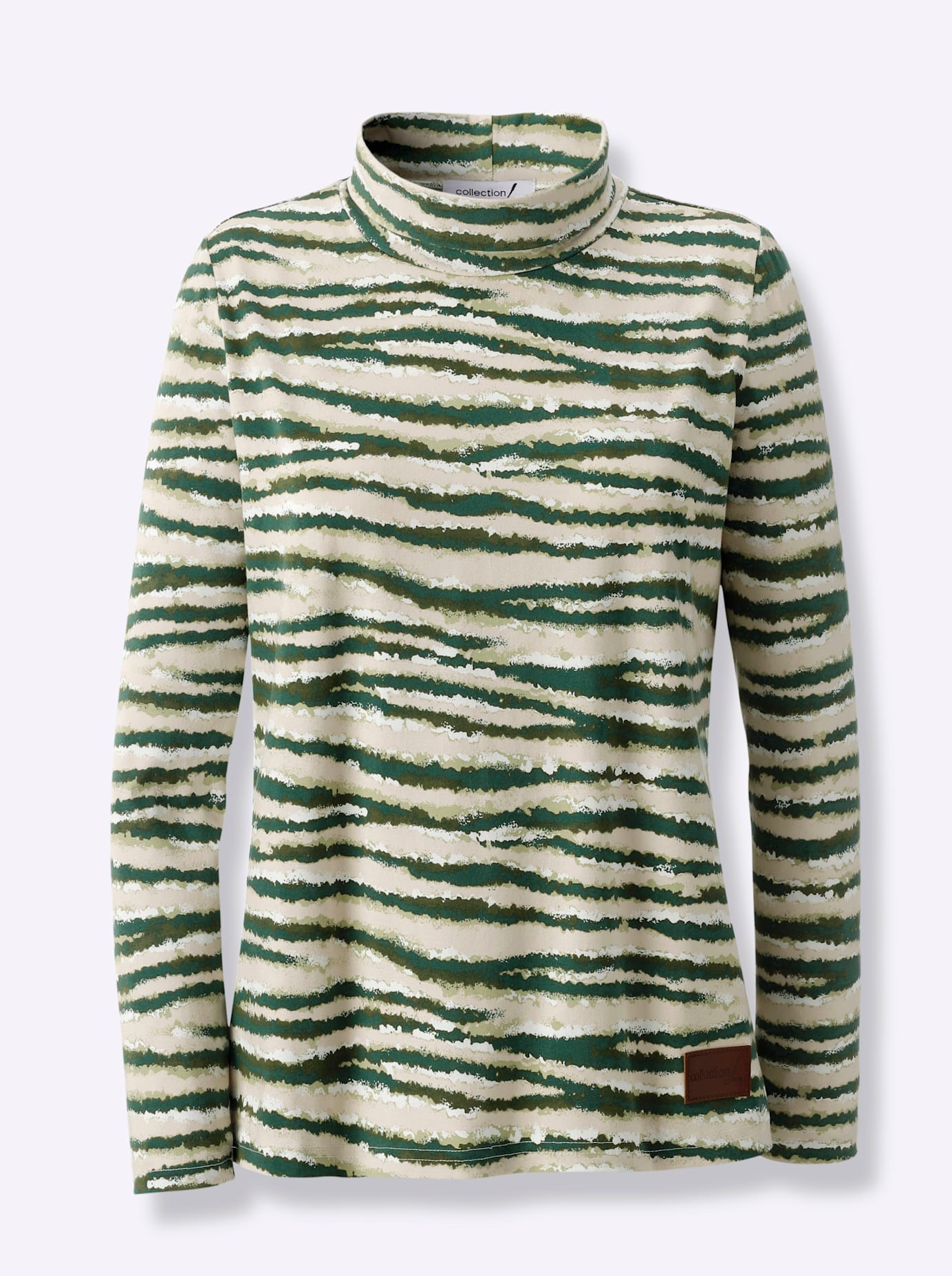 Casual Looks Rollkragenshirt "Rollkragen-Shirt", (1 tlg.) günstig online kaufen