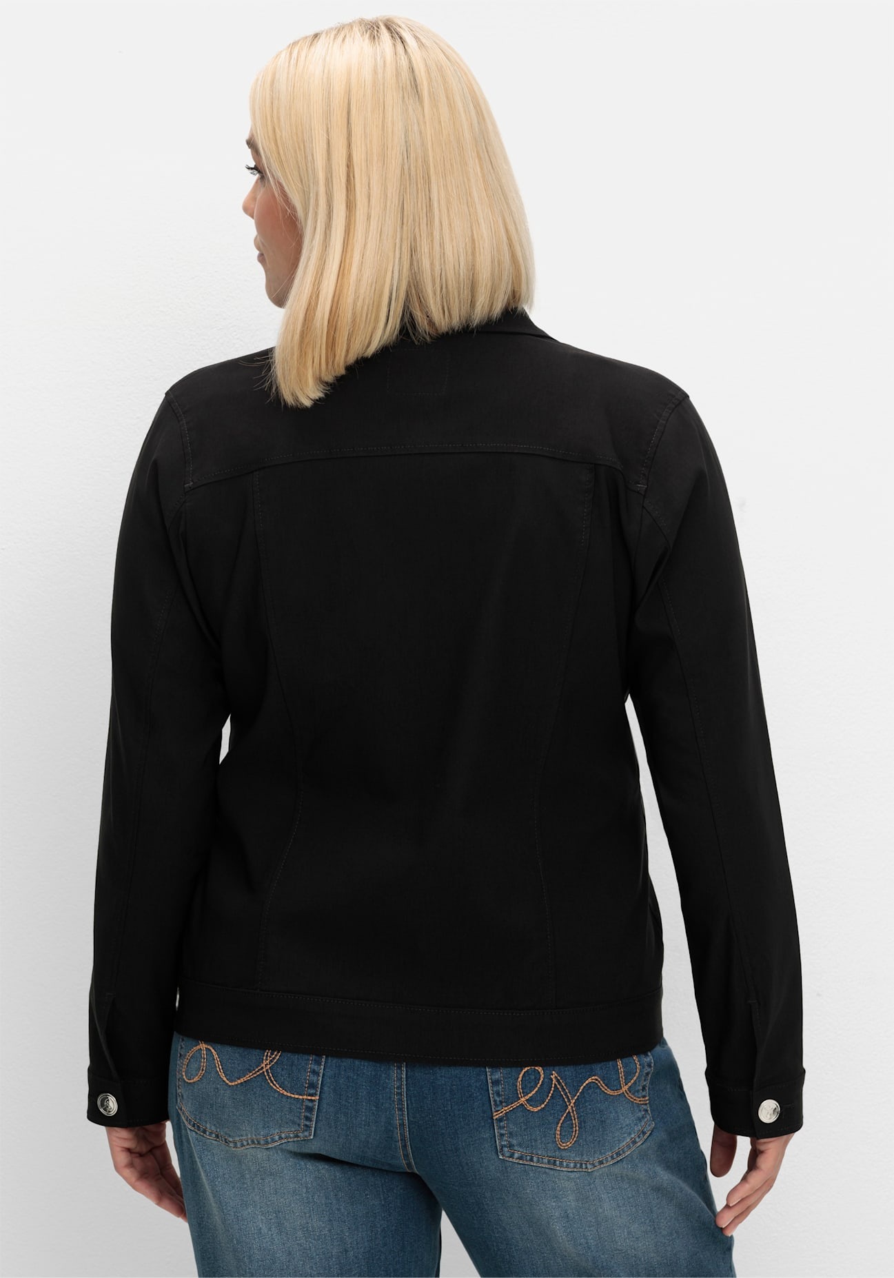 Thumbnail - Sheego Kurzjacke ohne Kapuze