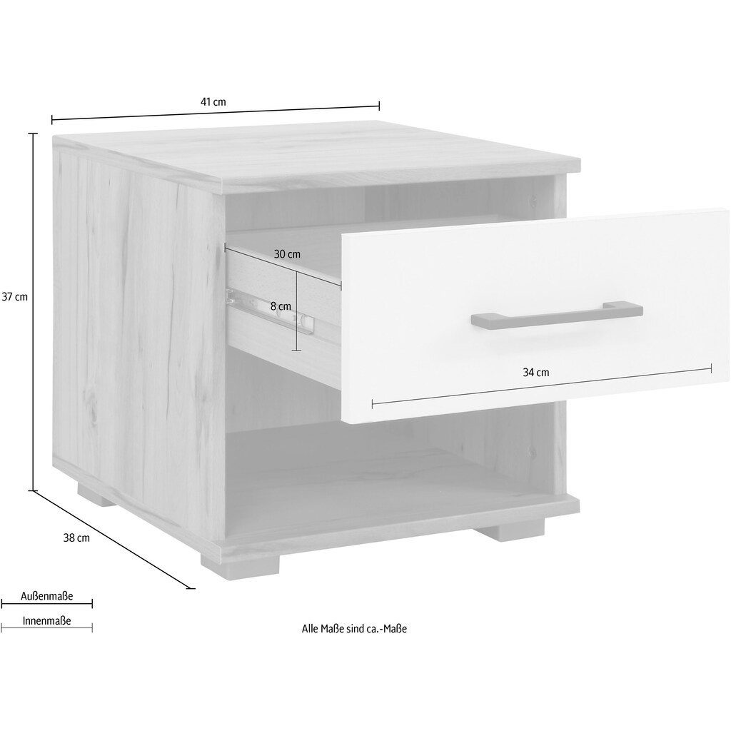 priess Jugendzimmer-Set »Lissabon«, (6 St.), 6-teiliges Set