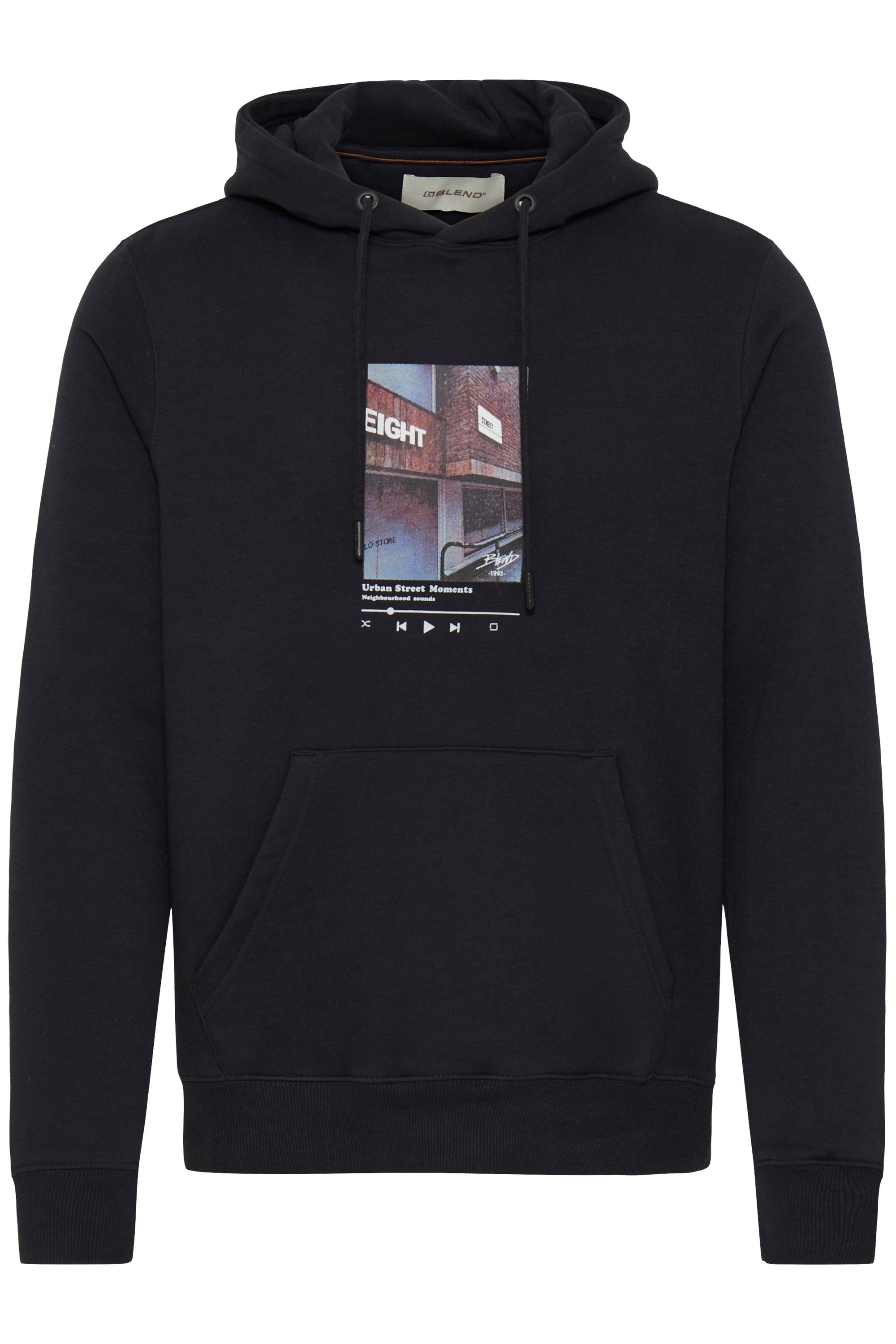 Blend Kapuzenpullover "BHIstvan" Stilvoller Hoodie mit Kapuze und Fotoprint günstig online kaufen