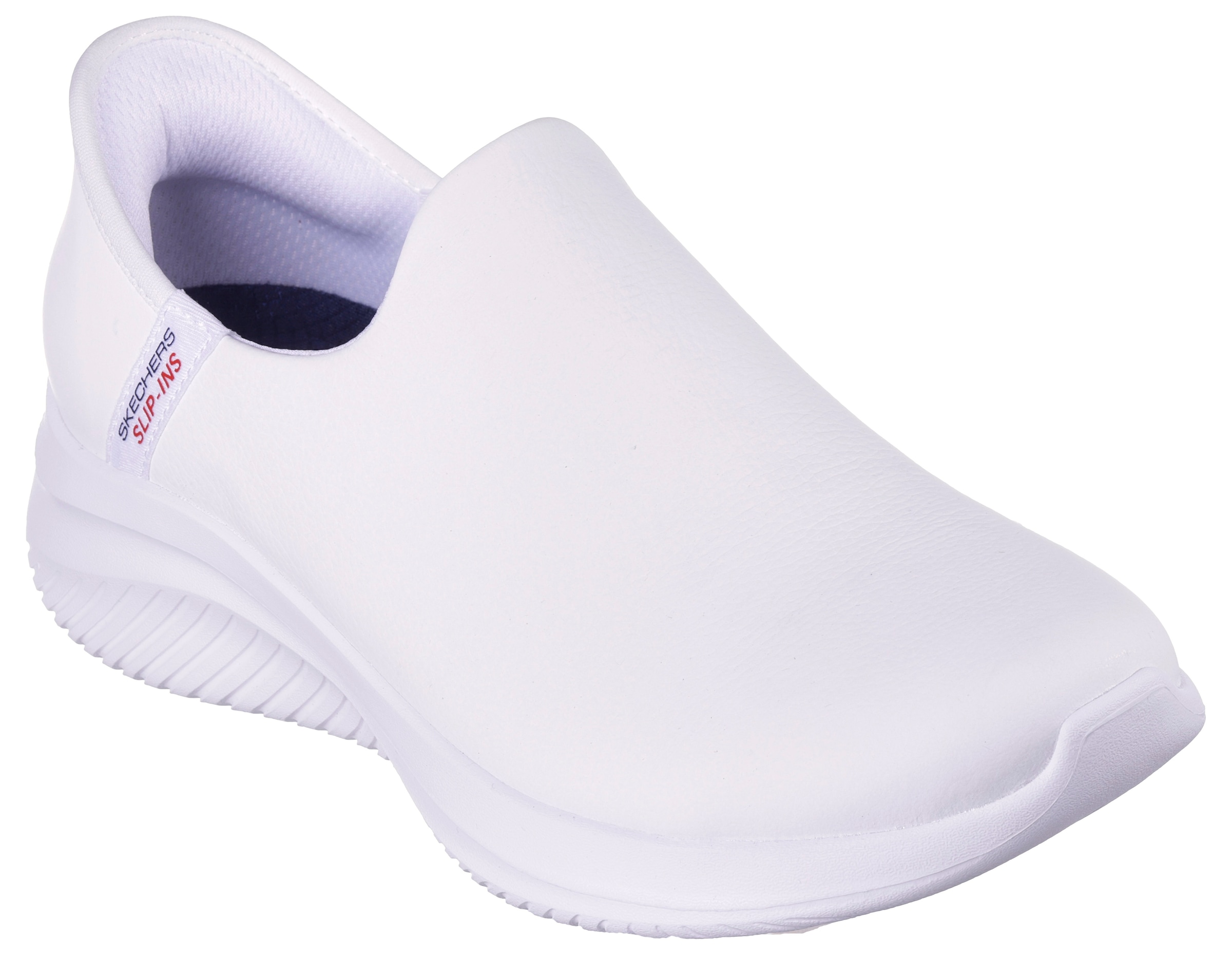 Skechers Slip-On Sneaker "ULTRA FLEX 3.0-ALL SMOOTH", Slipper, Freizeitschuh, Halbschuh mit dämpfender Heel Pillow Funkt