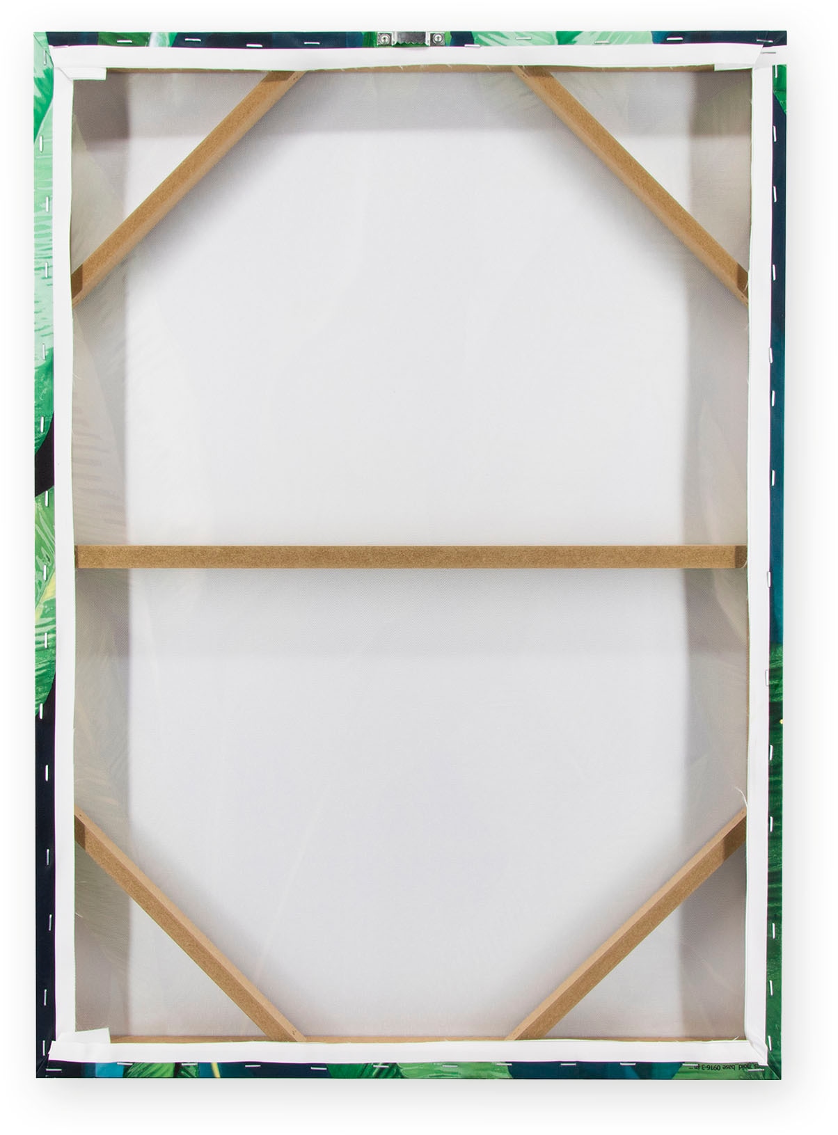 Art for the home Leinwandbild »Blatter« 1 Stk. tlg. Handgemalt Wandbild Gold Metallic 50x70cm