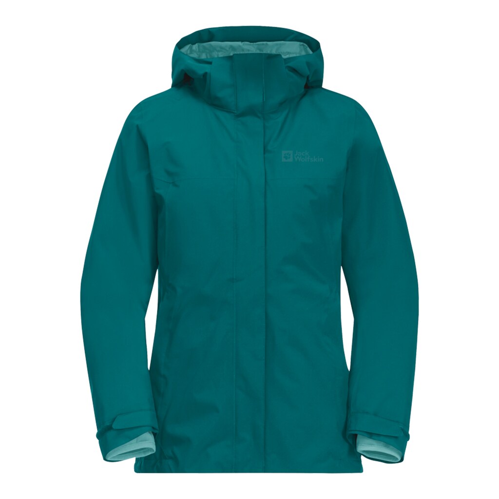 Jack Wolfskin 3-in-1-Funktionsjacke »LUNTAL 3IN1 JKT W«, mit Kapuze